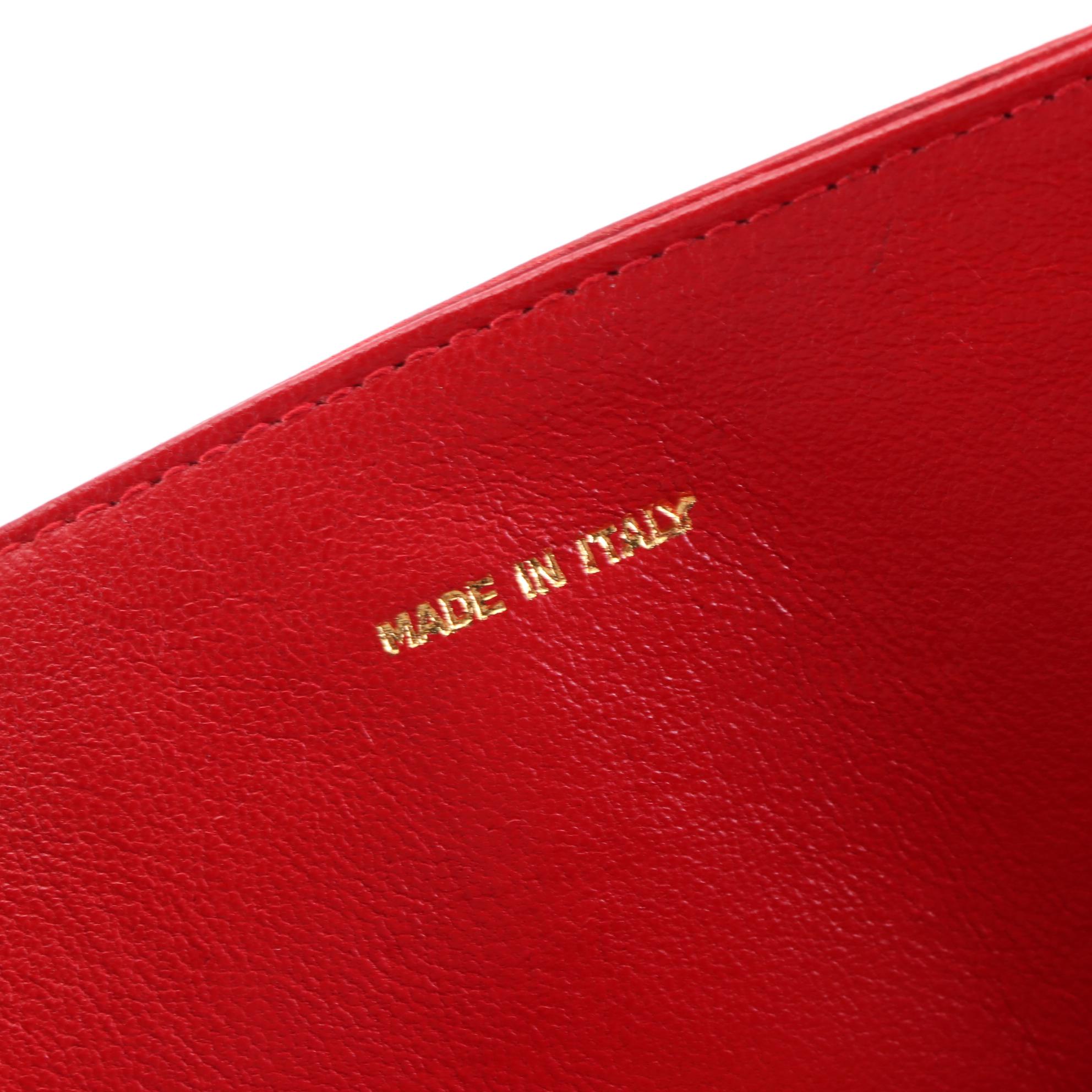 Chanel CC Flap Front Shoulder Bag in Quilted Lambskin