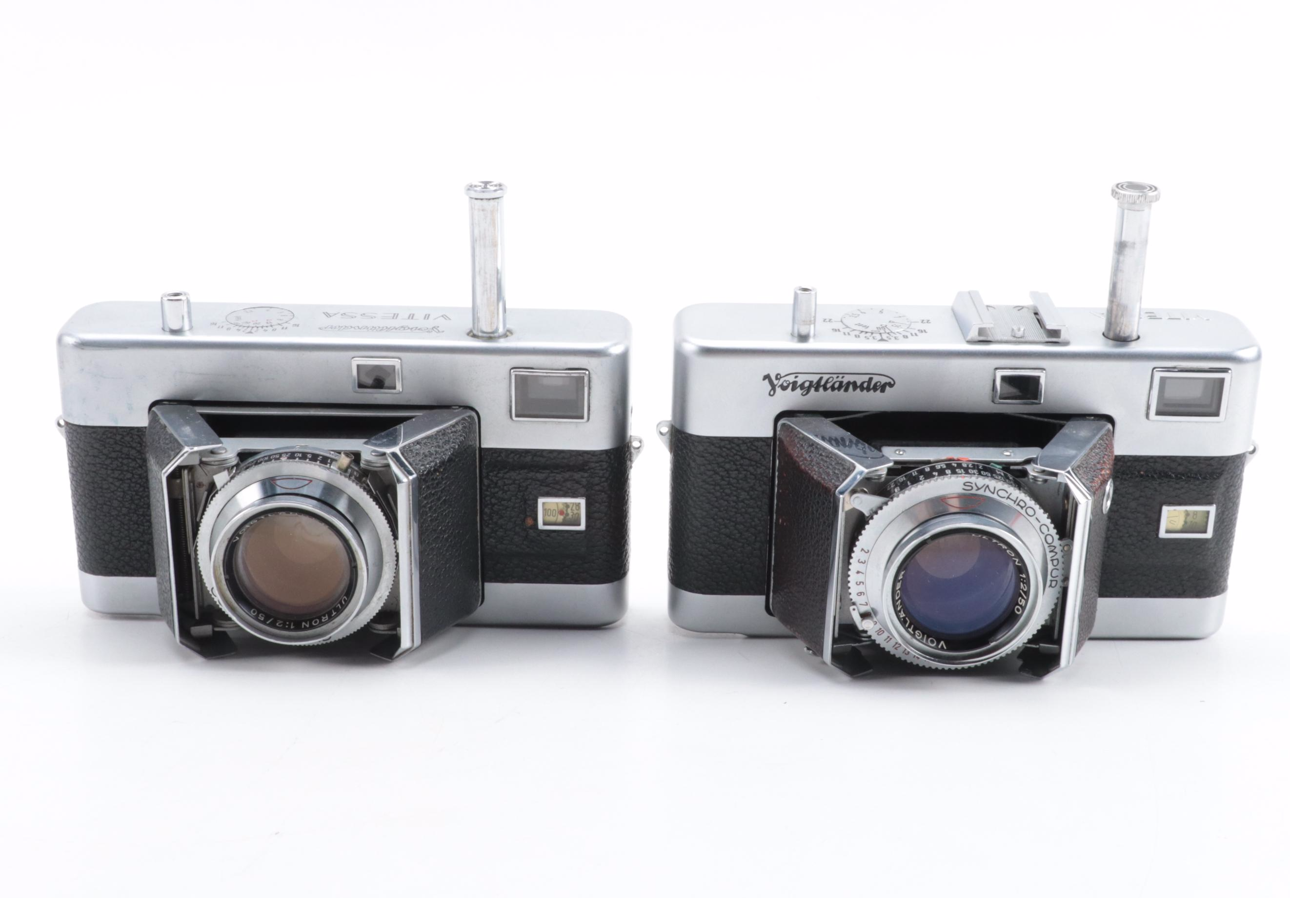 Voigtländer Vitessa 35 mm Rangefinder Cameras, Mid-20th Century