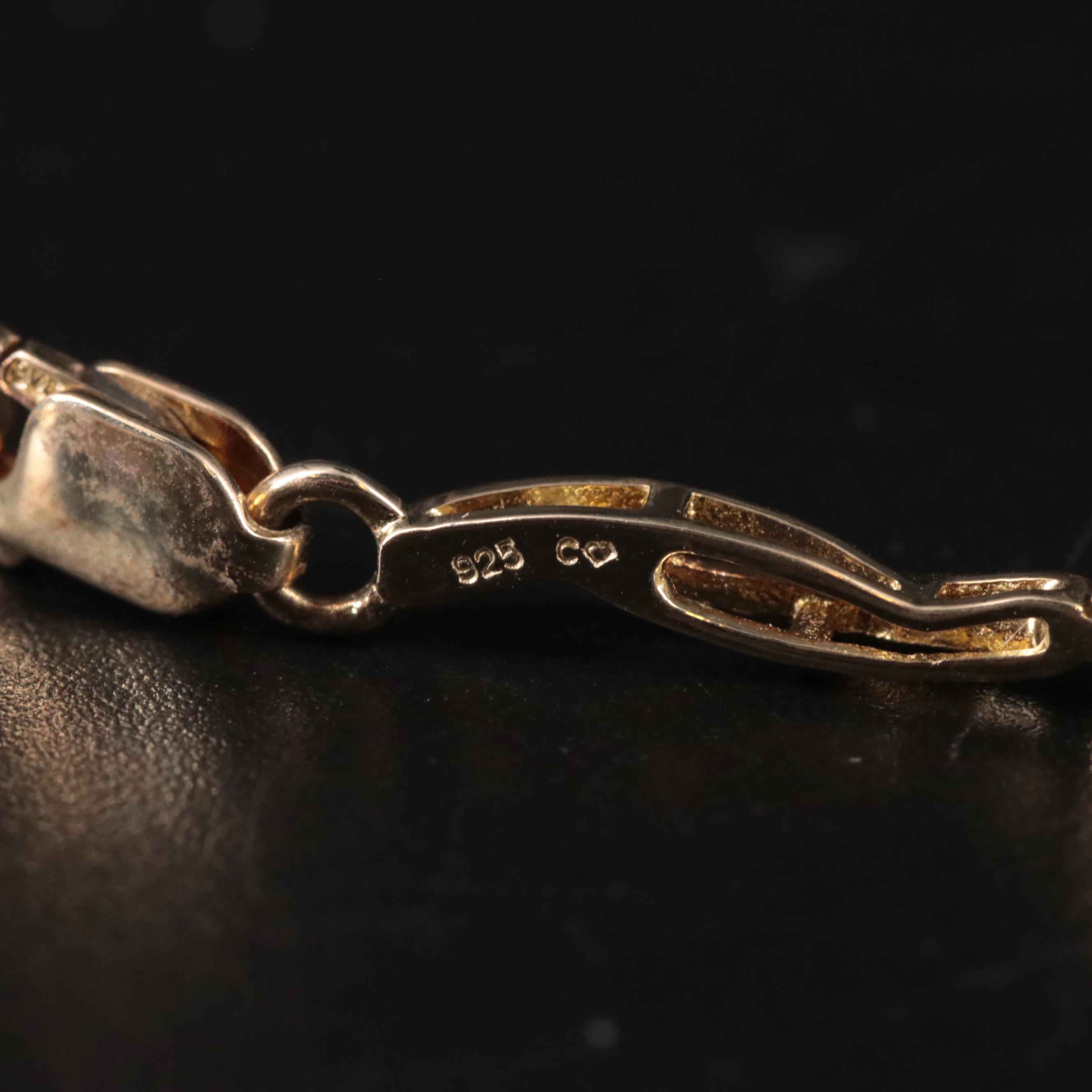 Sterling Bracelet Duo Featuring Sapphire Diamond and Ruby