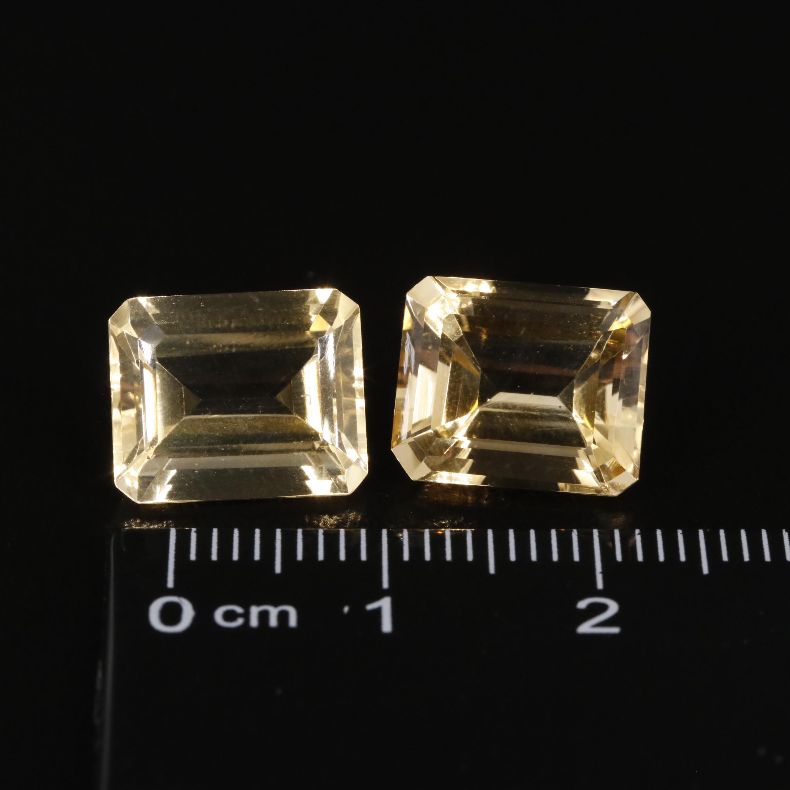 Loose 11.29 CTW Citrine