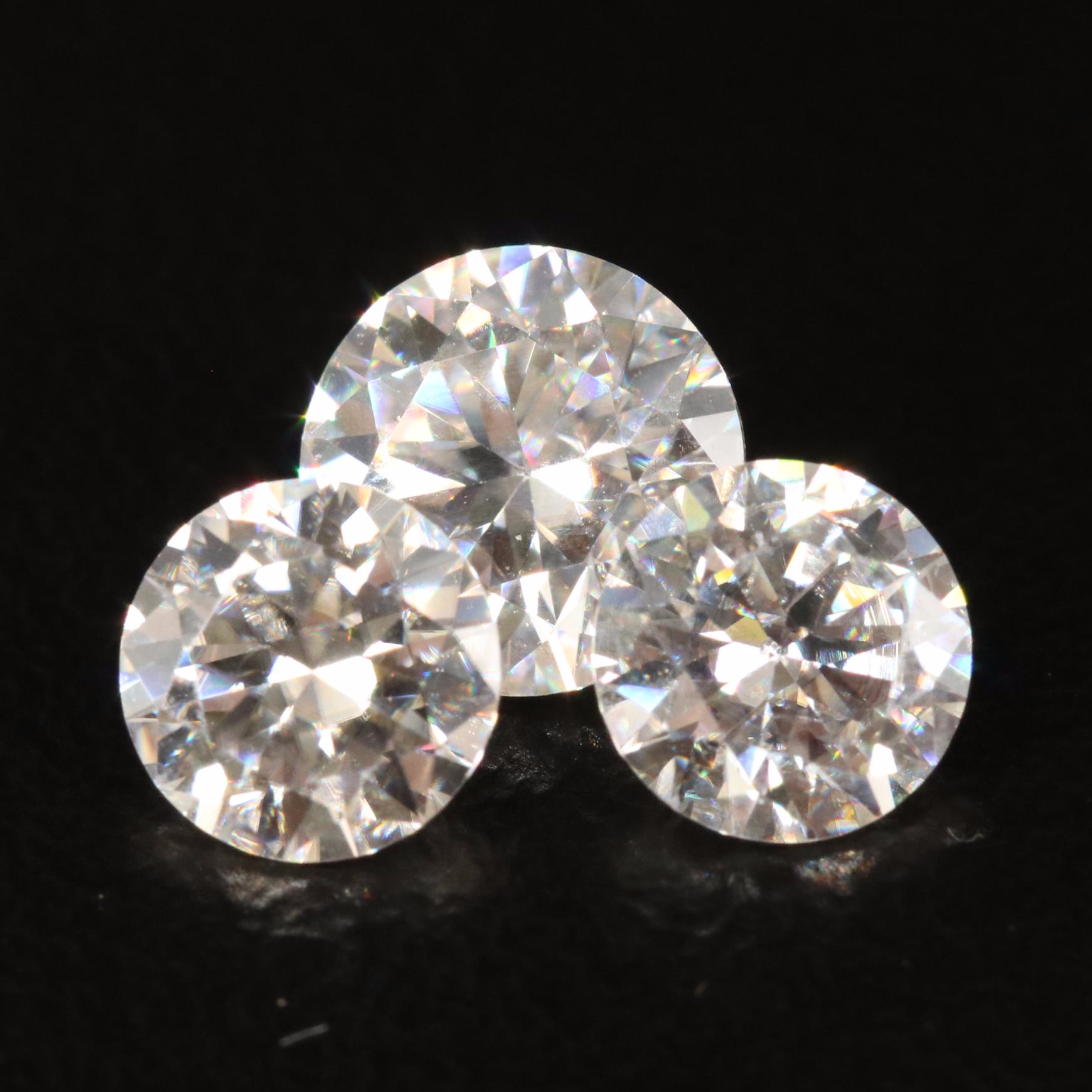 loose 2.07 CTW Moissanite Lot