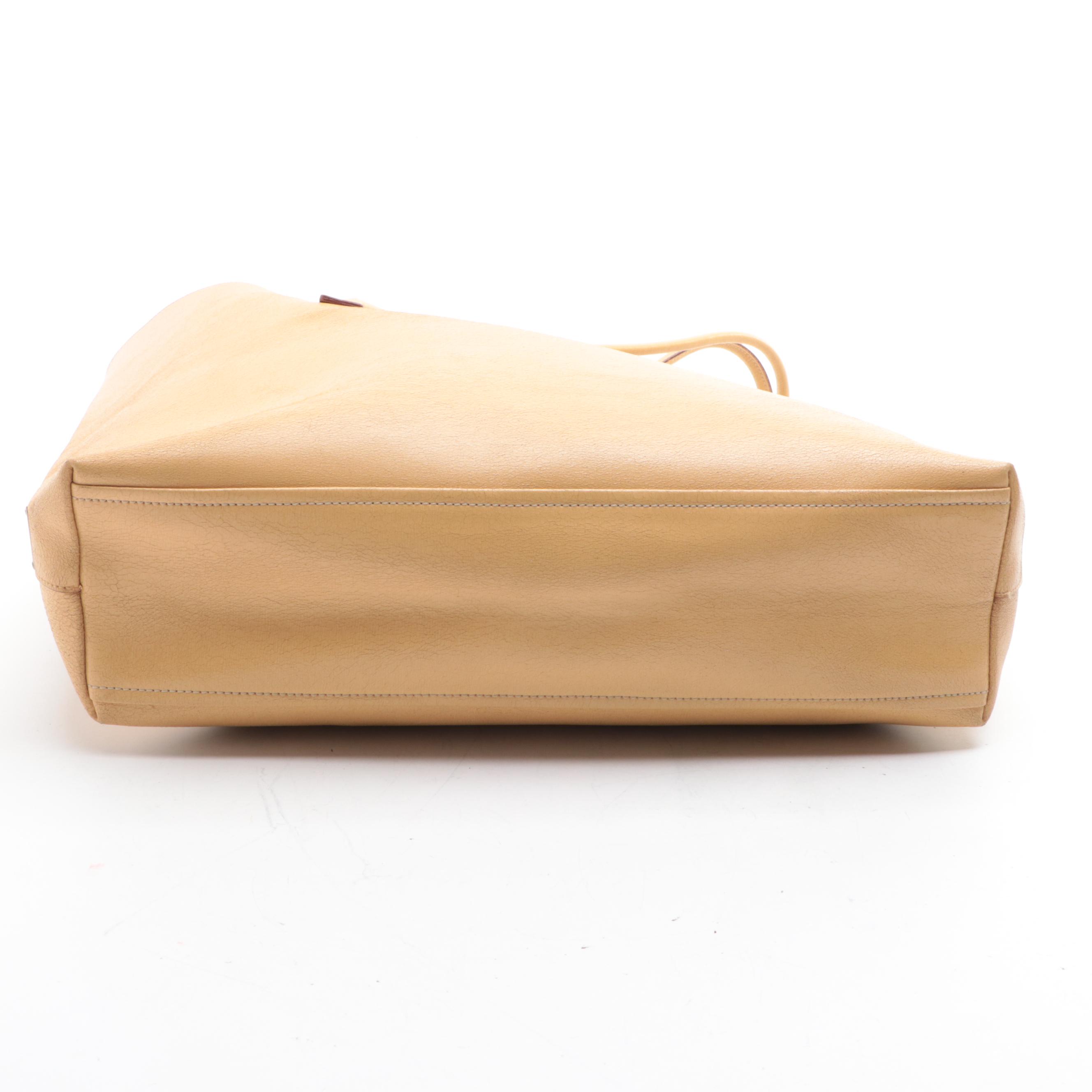 Prada Leather Tote Bag