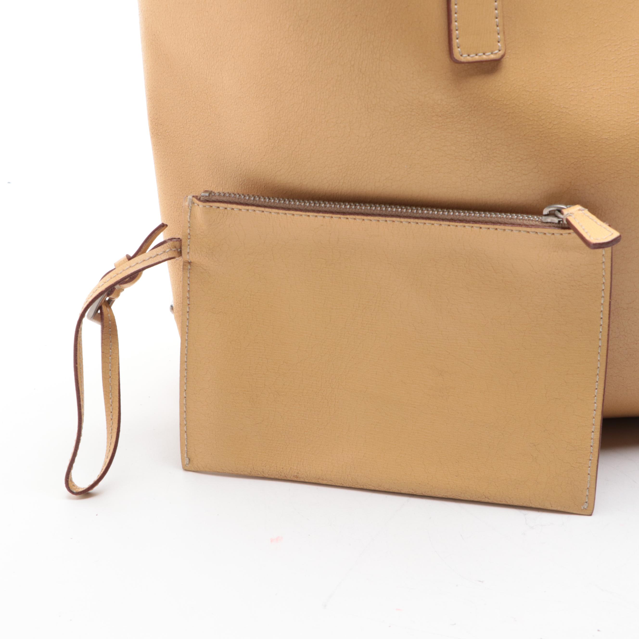 Prada Leather Tote Bag