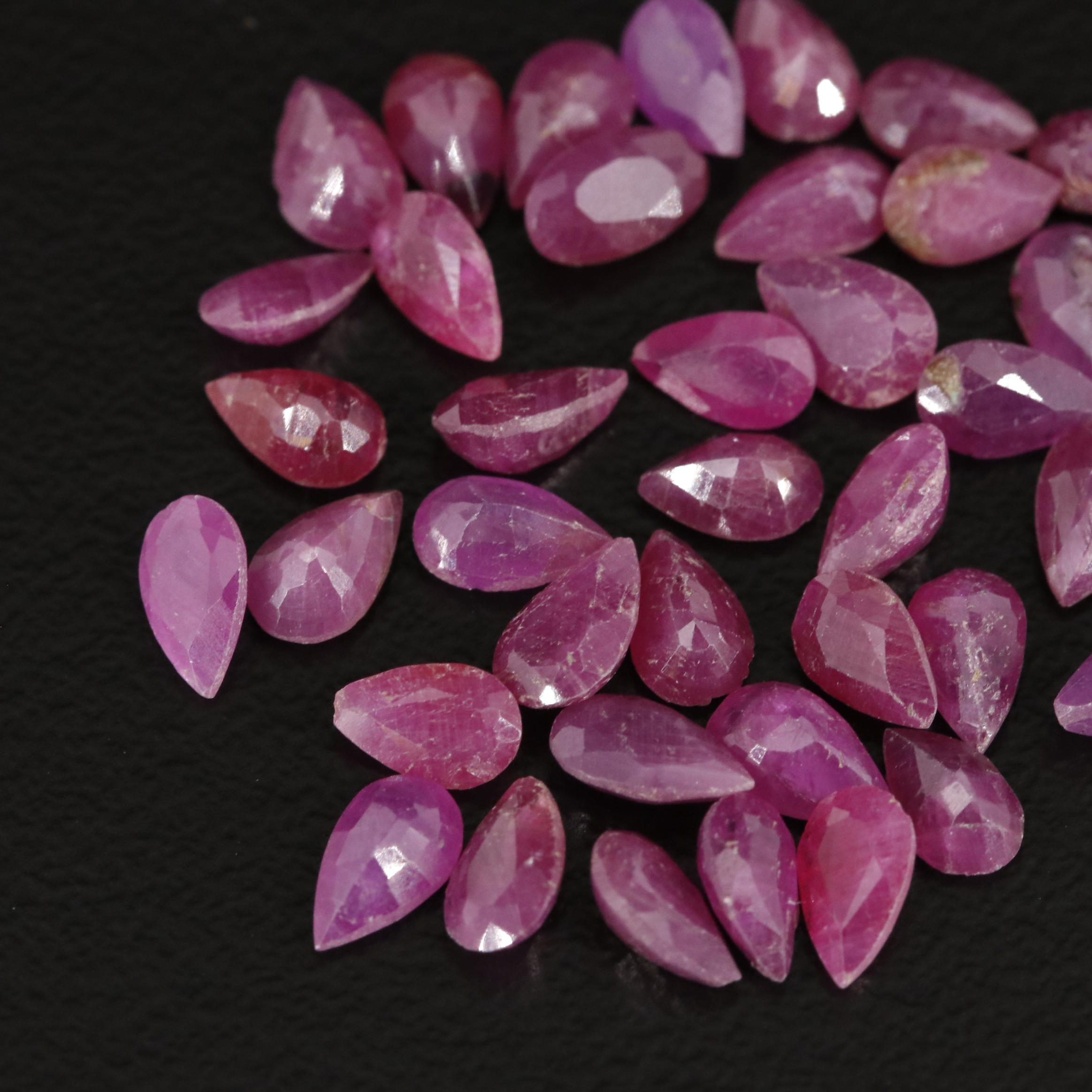 Loose 10.82 CTW Ruby