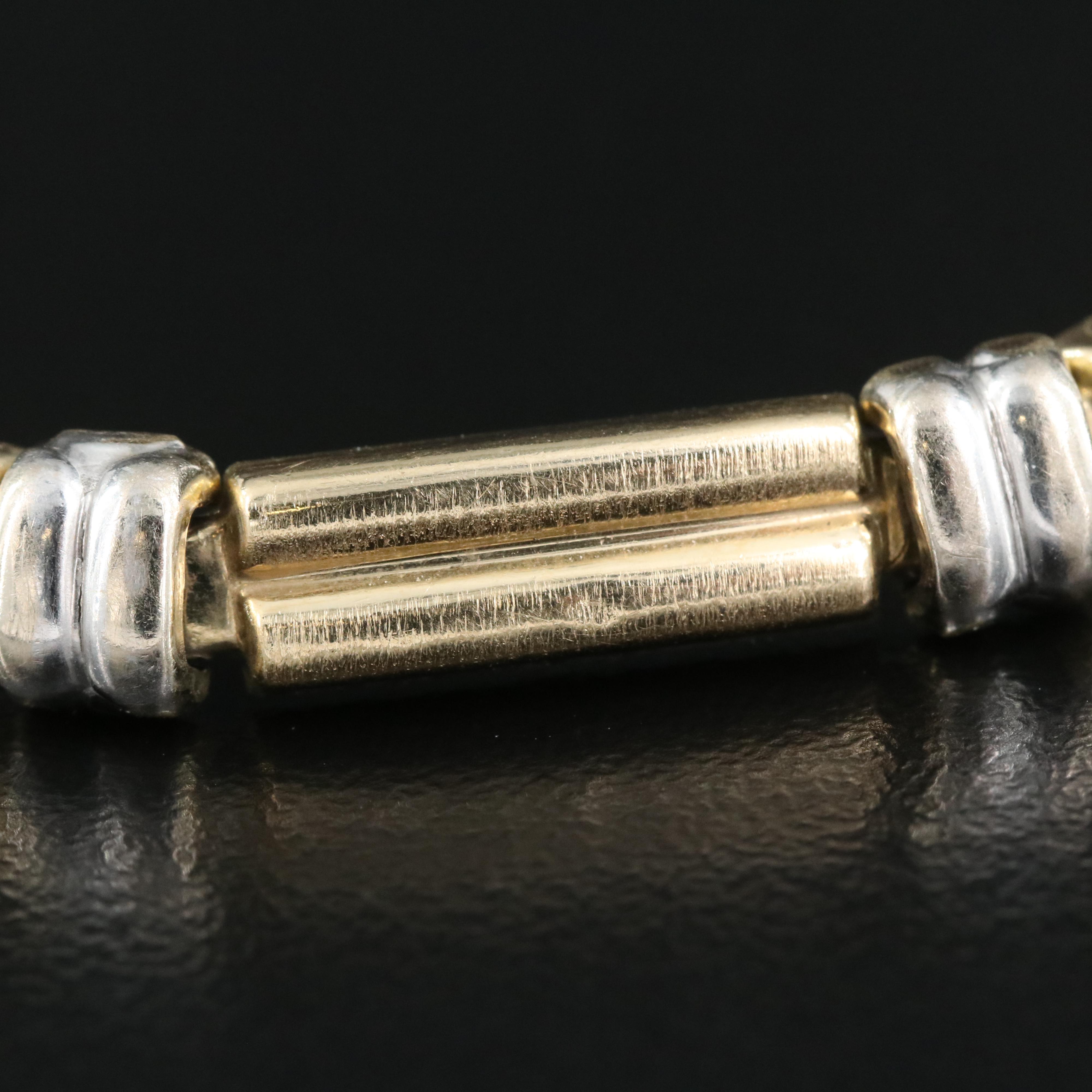Italian 14K Two-Tone Bracelet