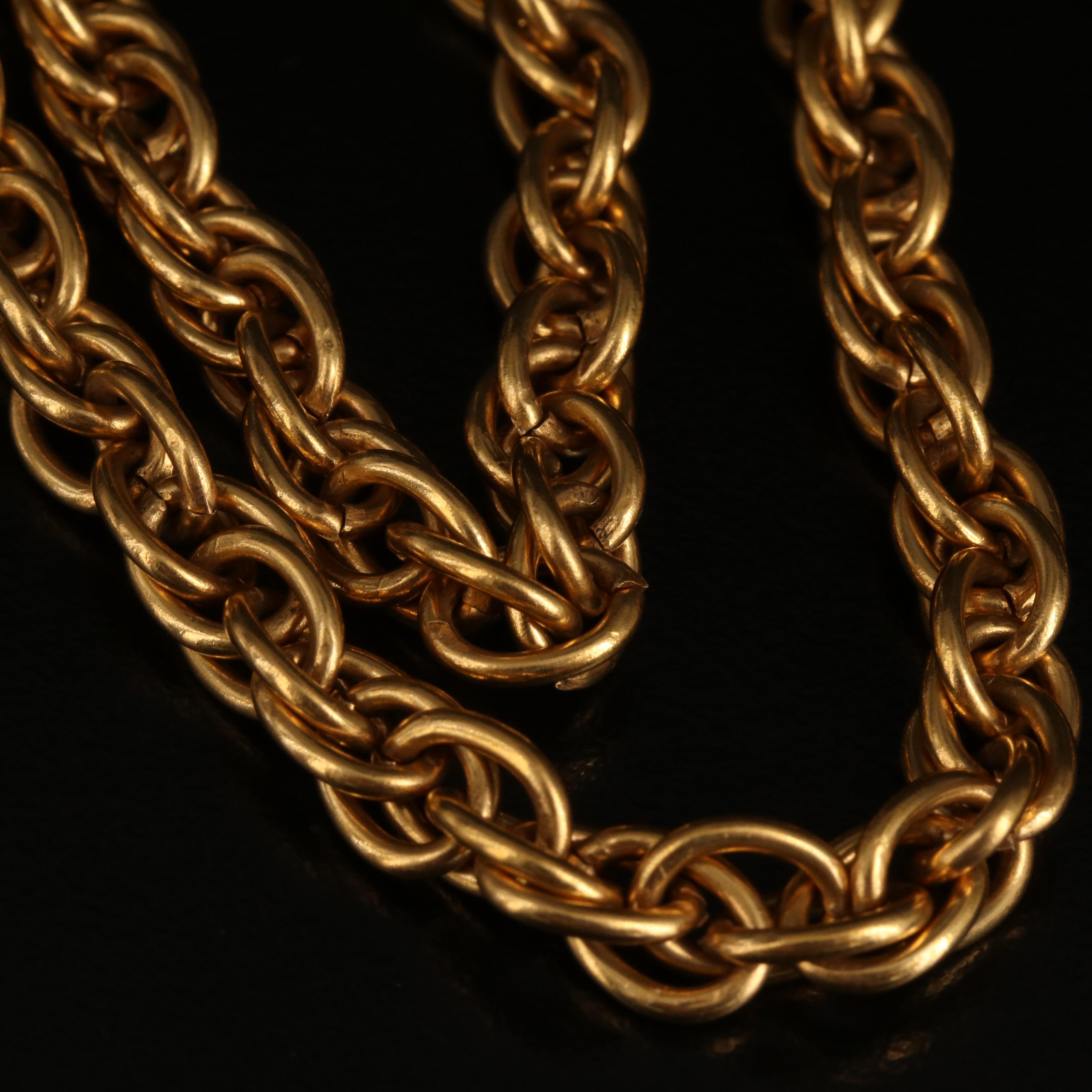 Chanel Logo Necklace