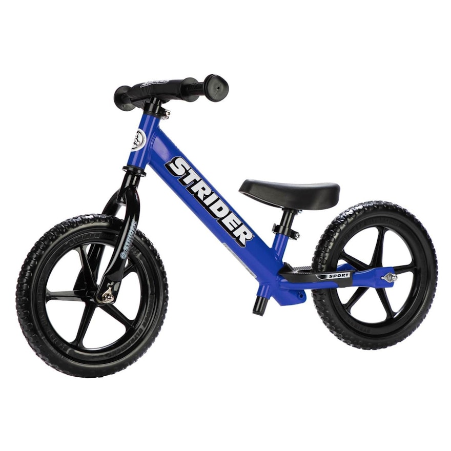 Strider Sport 12" Kids' Balance Bike in Blue