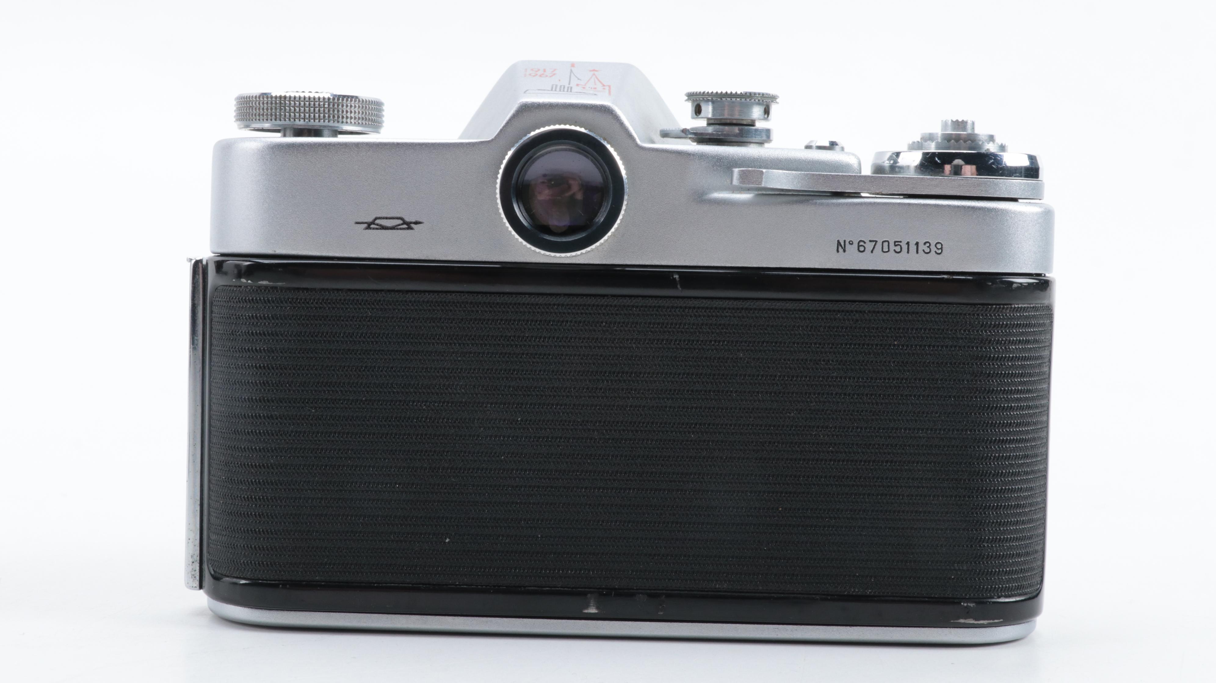 Zenit and Zorki USSR 35 mm Rangefinder and SLR Cameras, Mid-20th Century