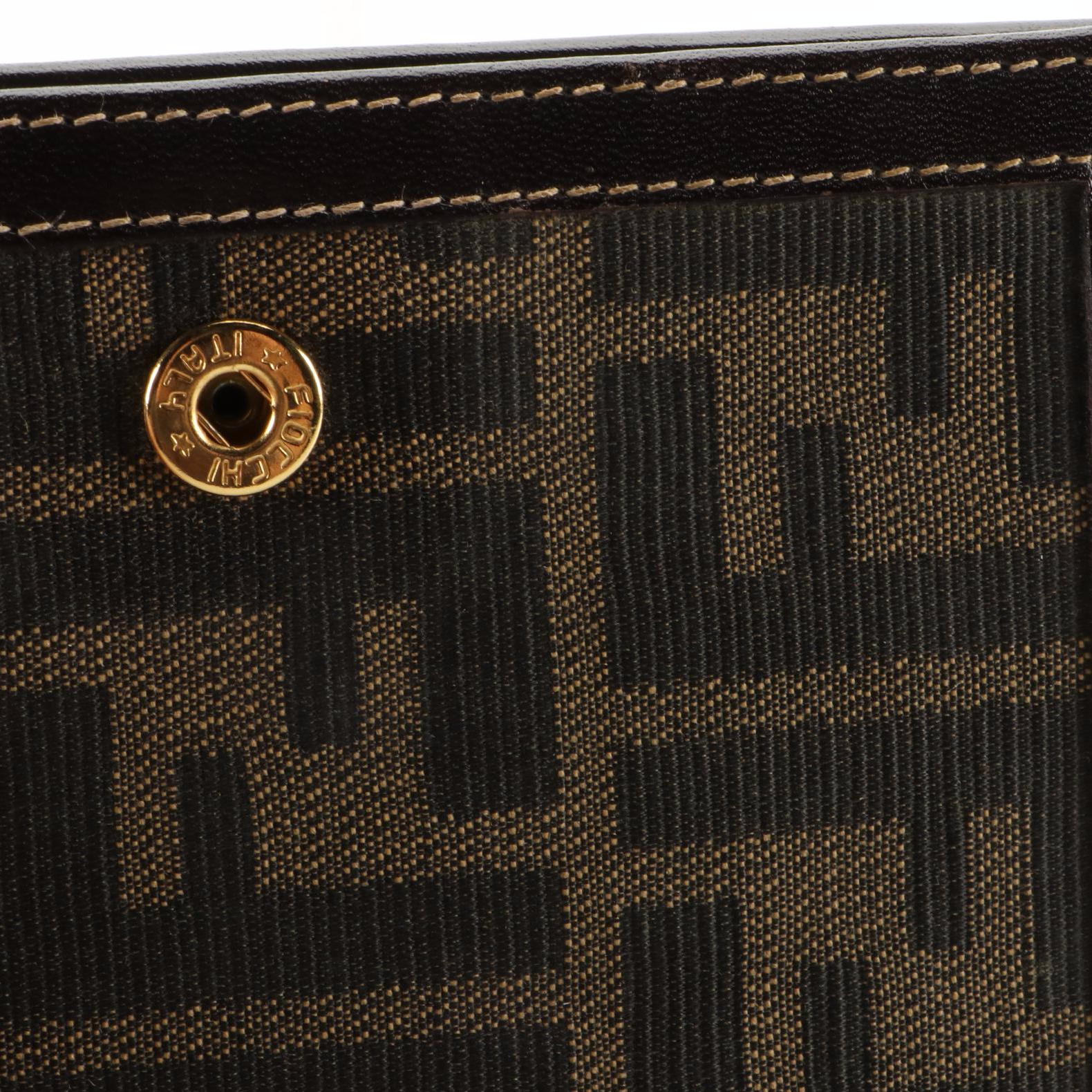 Fendi Zucca Canvas and Leather Agenda Cover