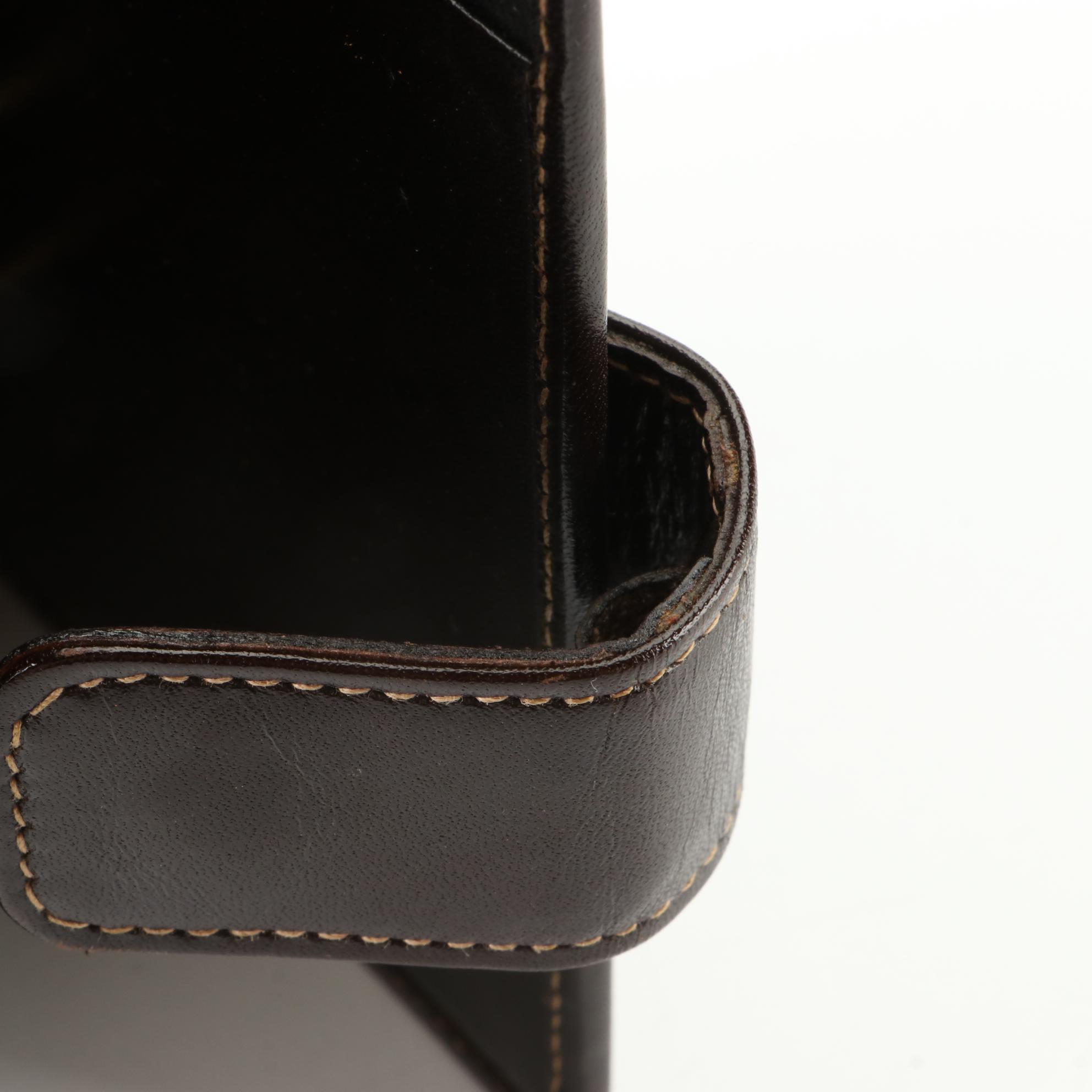 Fendi Zucca Canvas and Leather Agenda Cover