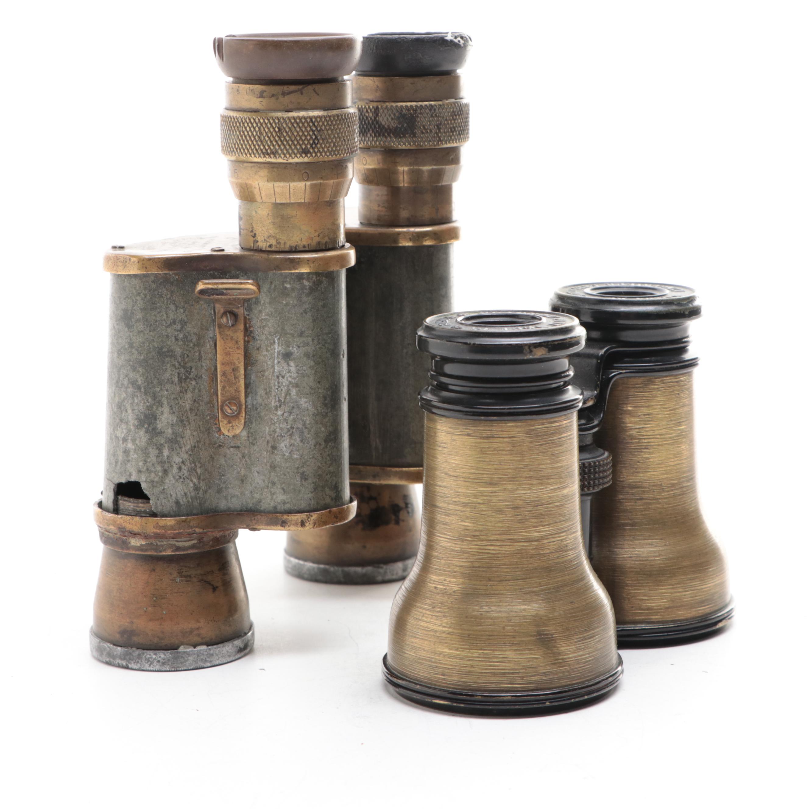 Jules, Huet & Cie and More French Military Binoculars, Early to Mid-20th Century
