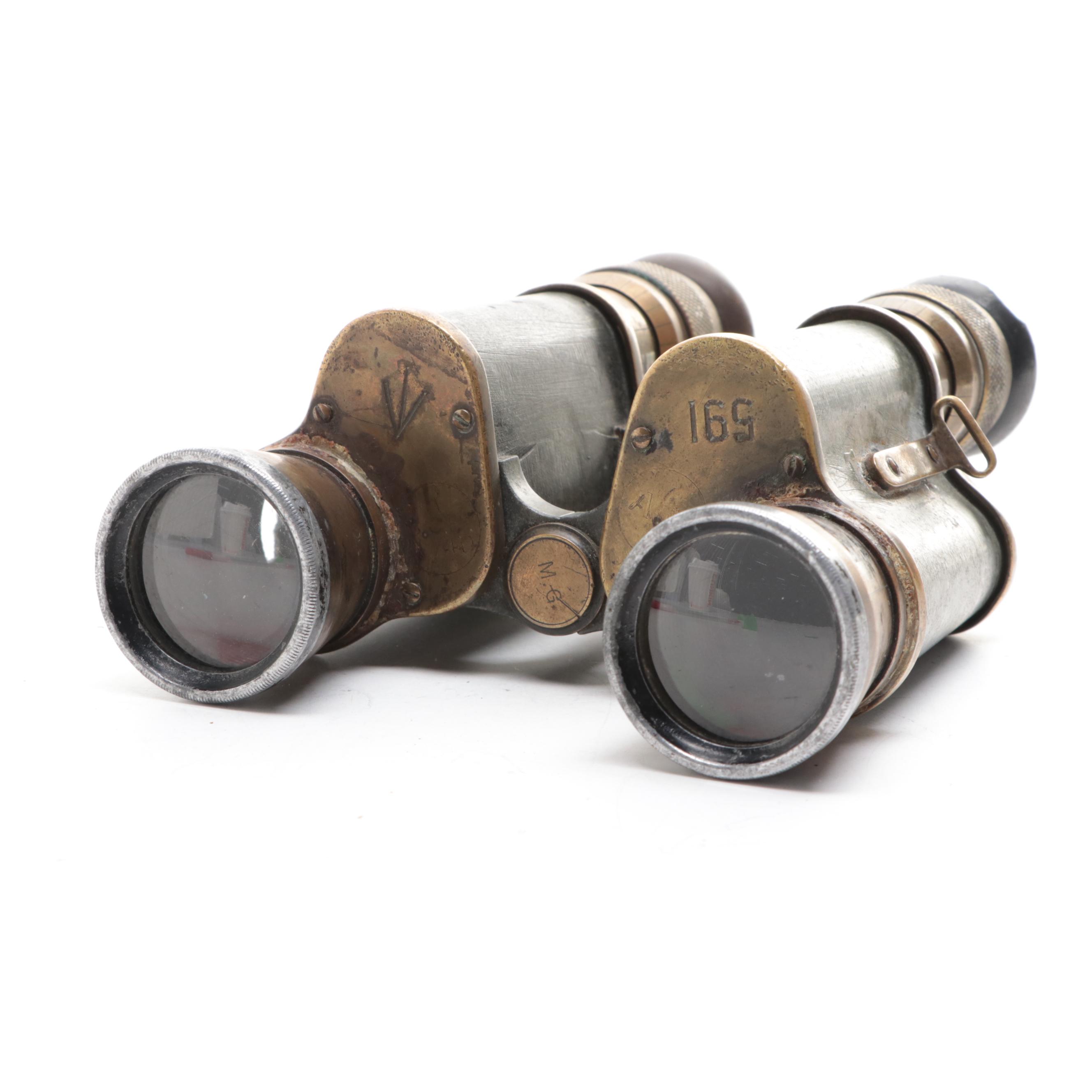 Jules, Huet & Cie and More French Military Binoculars, Early to Mid-20th Century