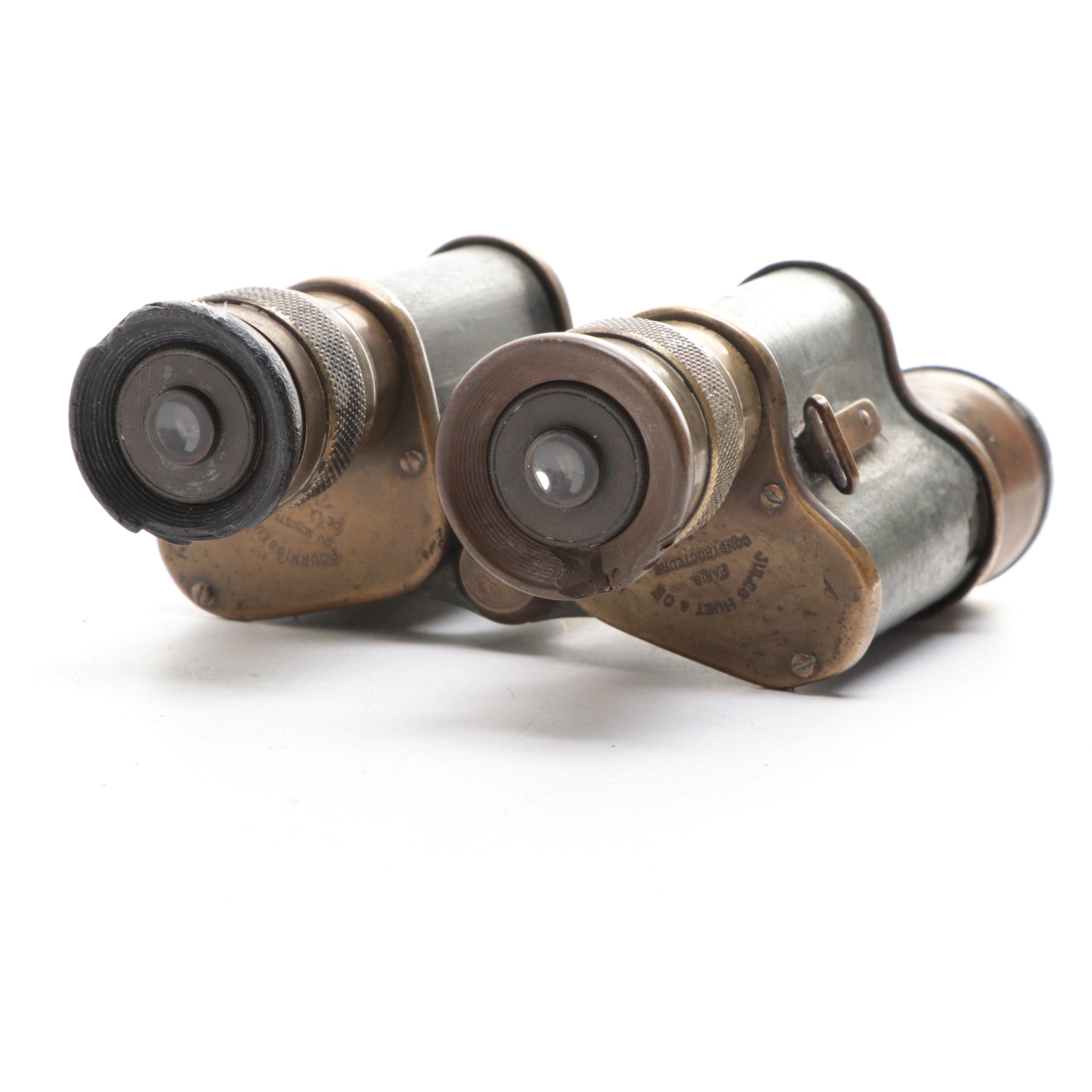Jules, Huet & Cie and More French Military Binoculars, Early to Mid-20th Century