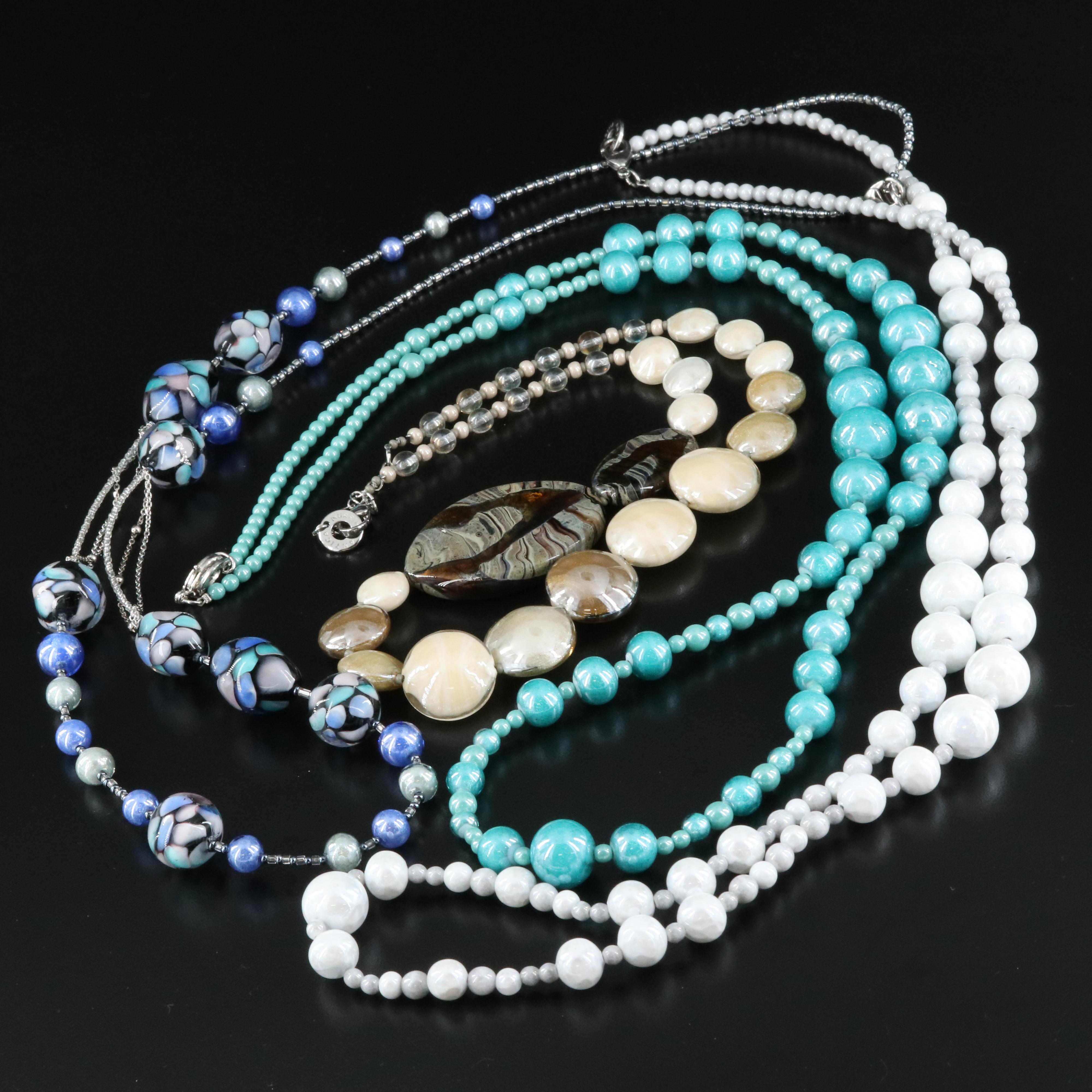 Antica Murrina Venezia Necklaces Including Lampwork Glass Beads