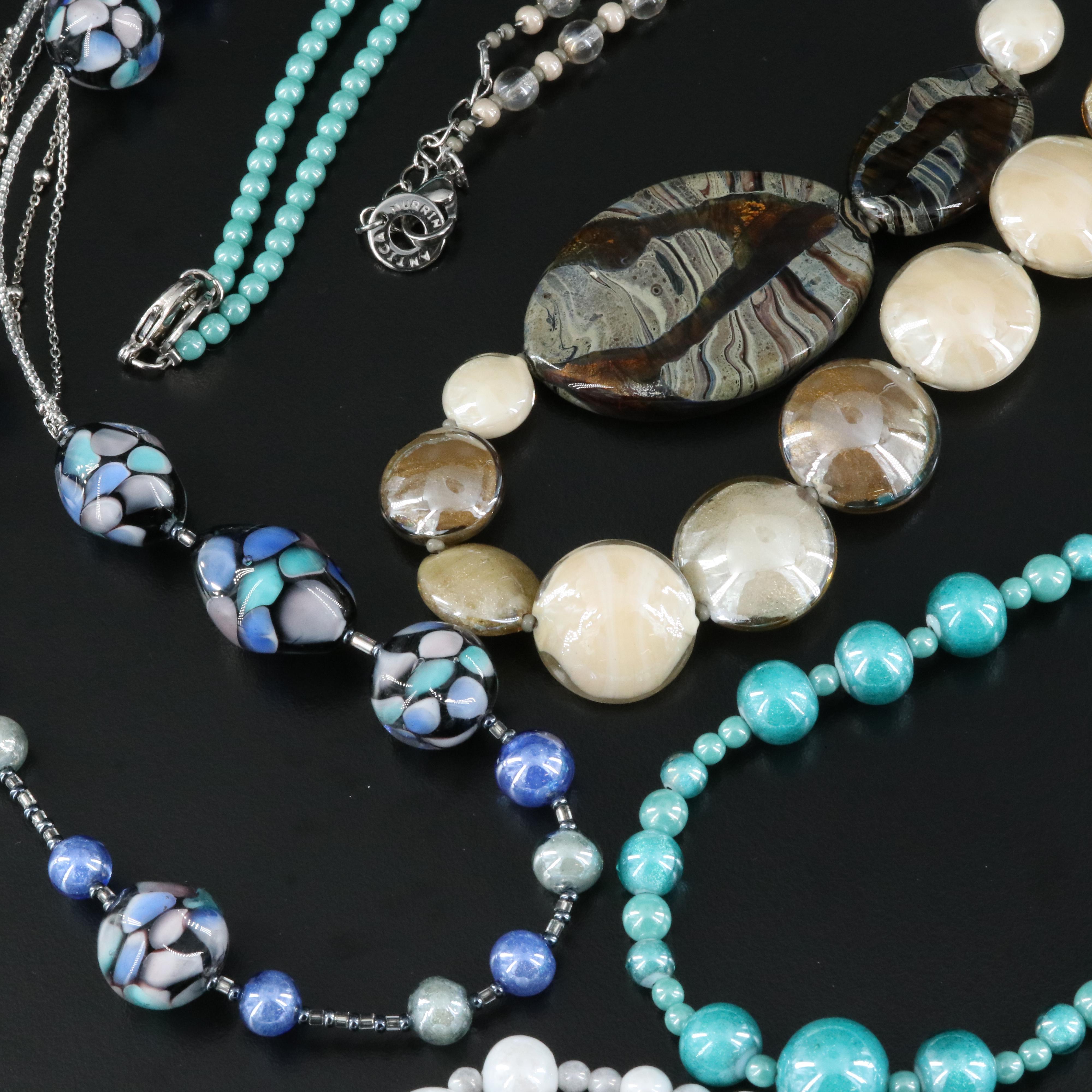 Antica Murrina Venezia Necklaces Including Lampwork Glass Beads