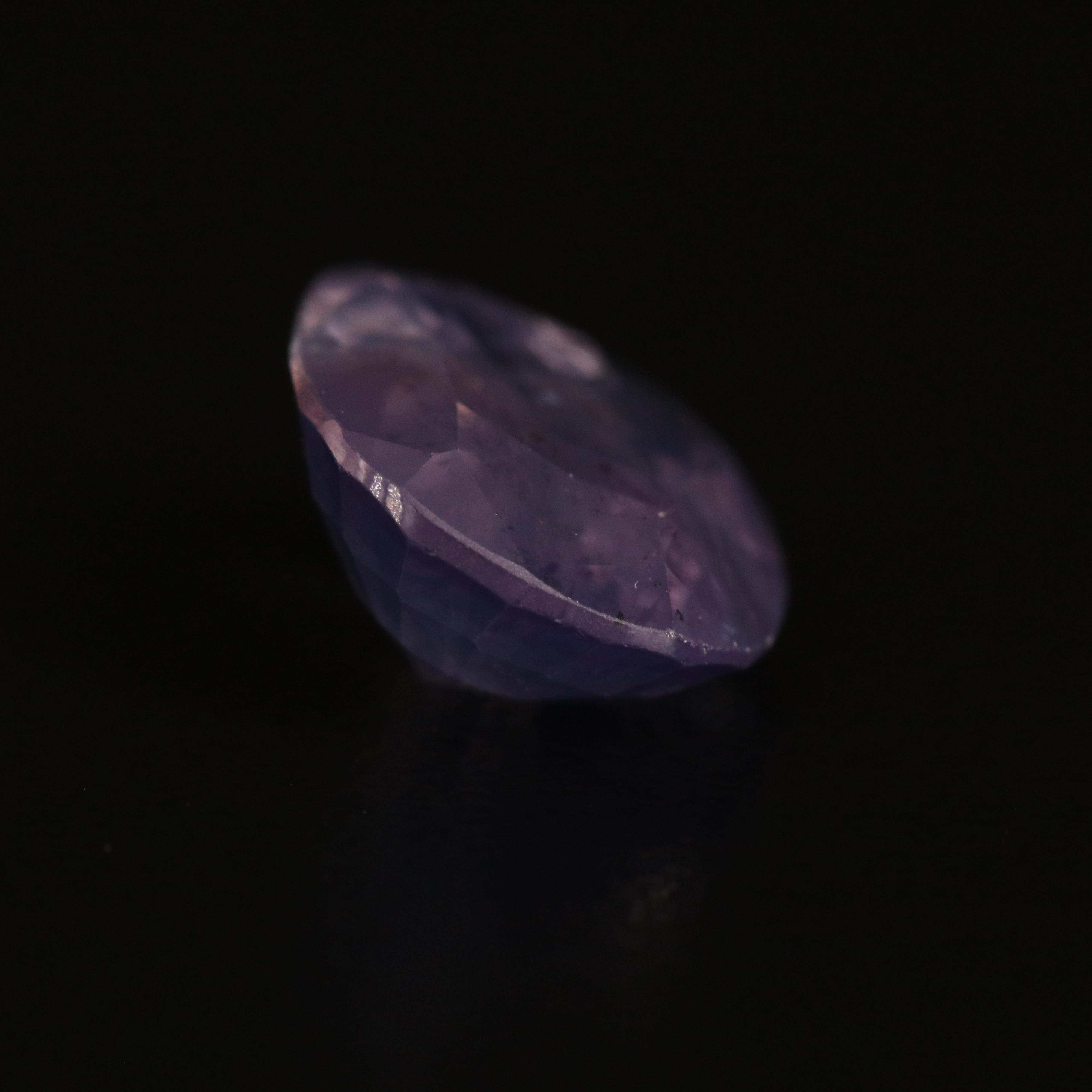 Loose 5.04 CT Unheated Kashmir Color Change Sapphire with GIA Report