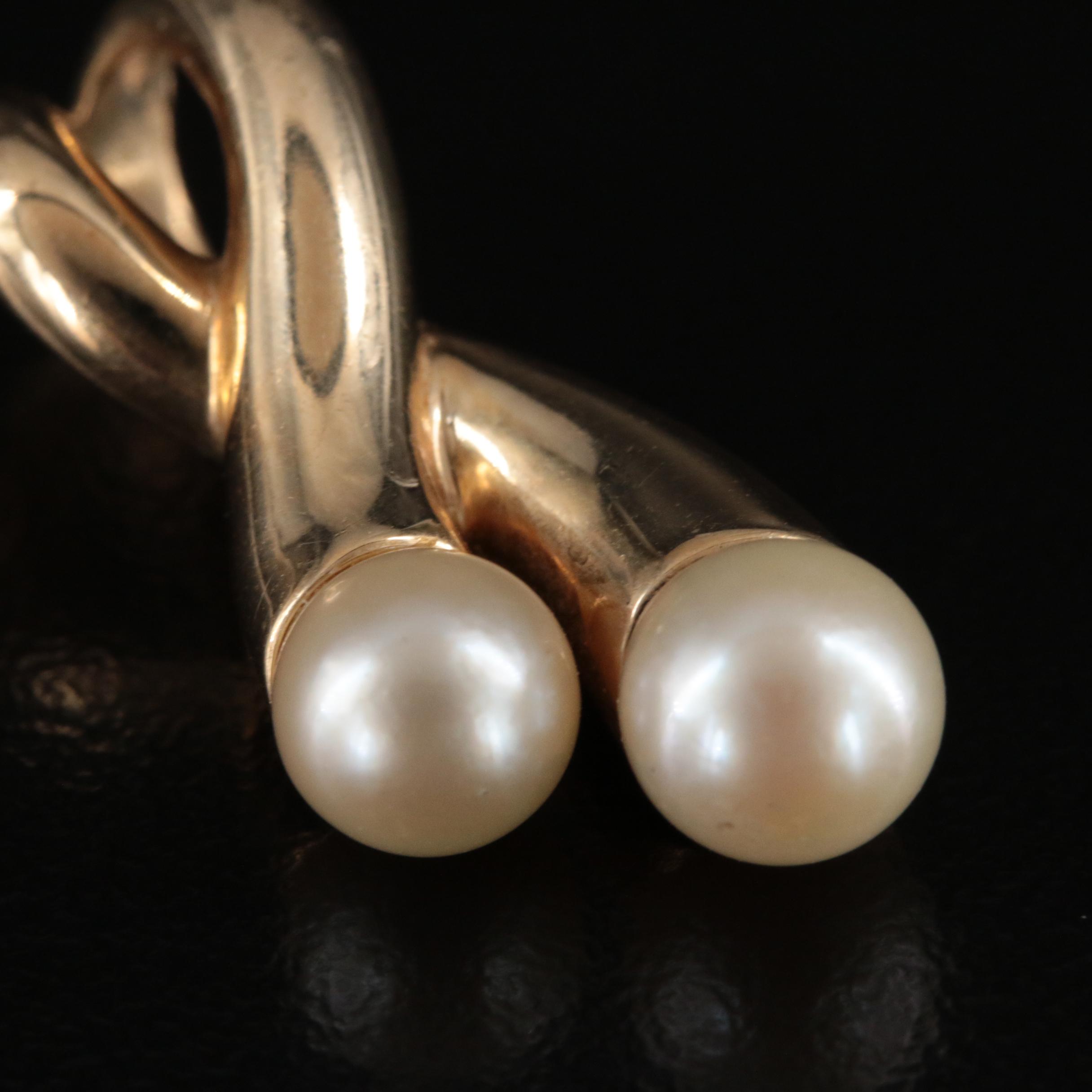 14K Pearl Pendant