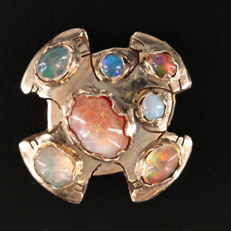 10K Opal Pendant