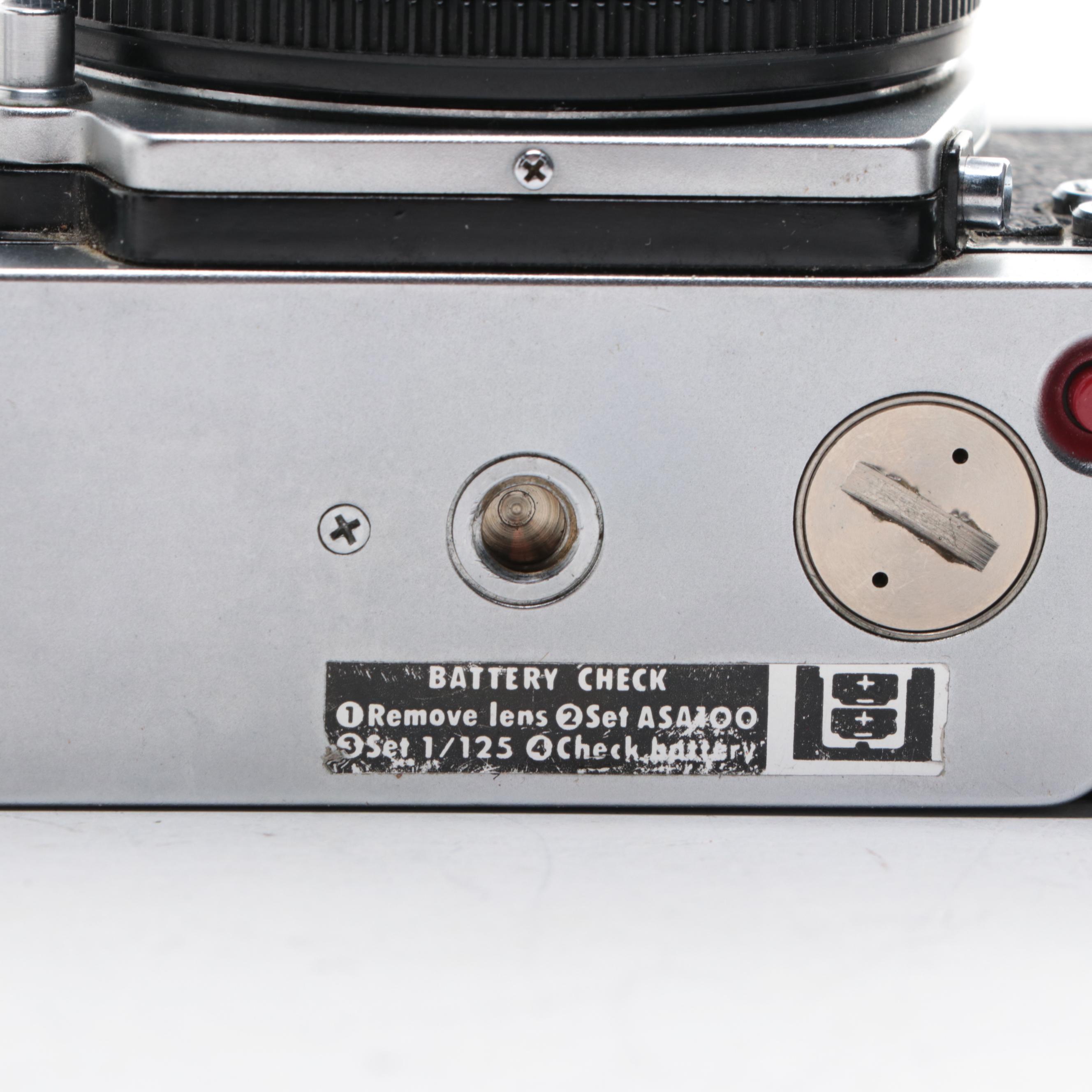 Konica Autoreflex T and Model III 35 mm Cameras, Mid to Late 20th Century