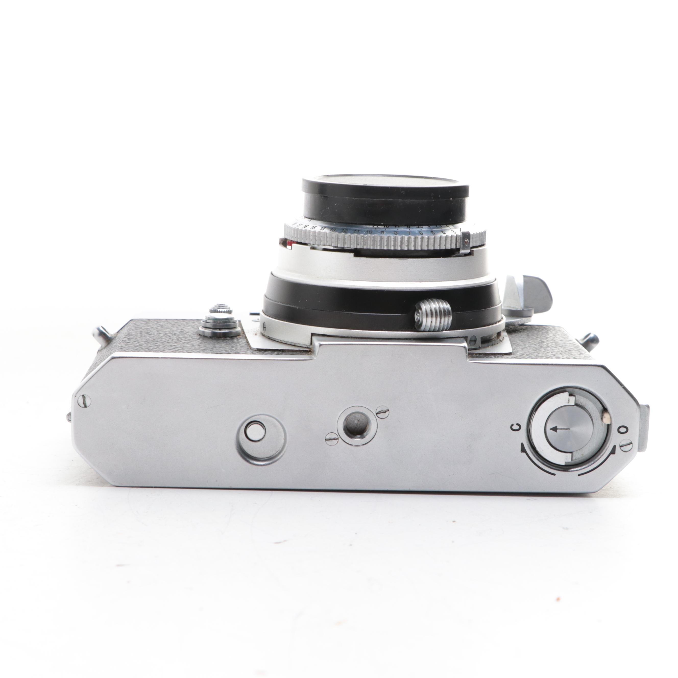 Konica Autoreflex T and Model III 35 mm Cameras, Mid to Late 20th Century