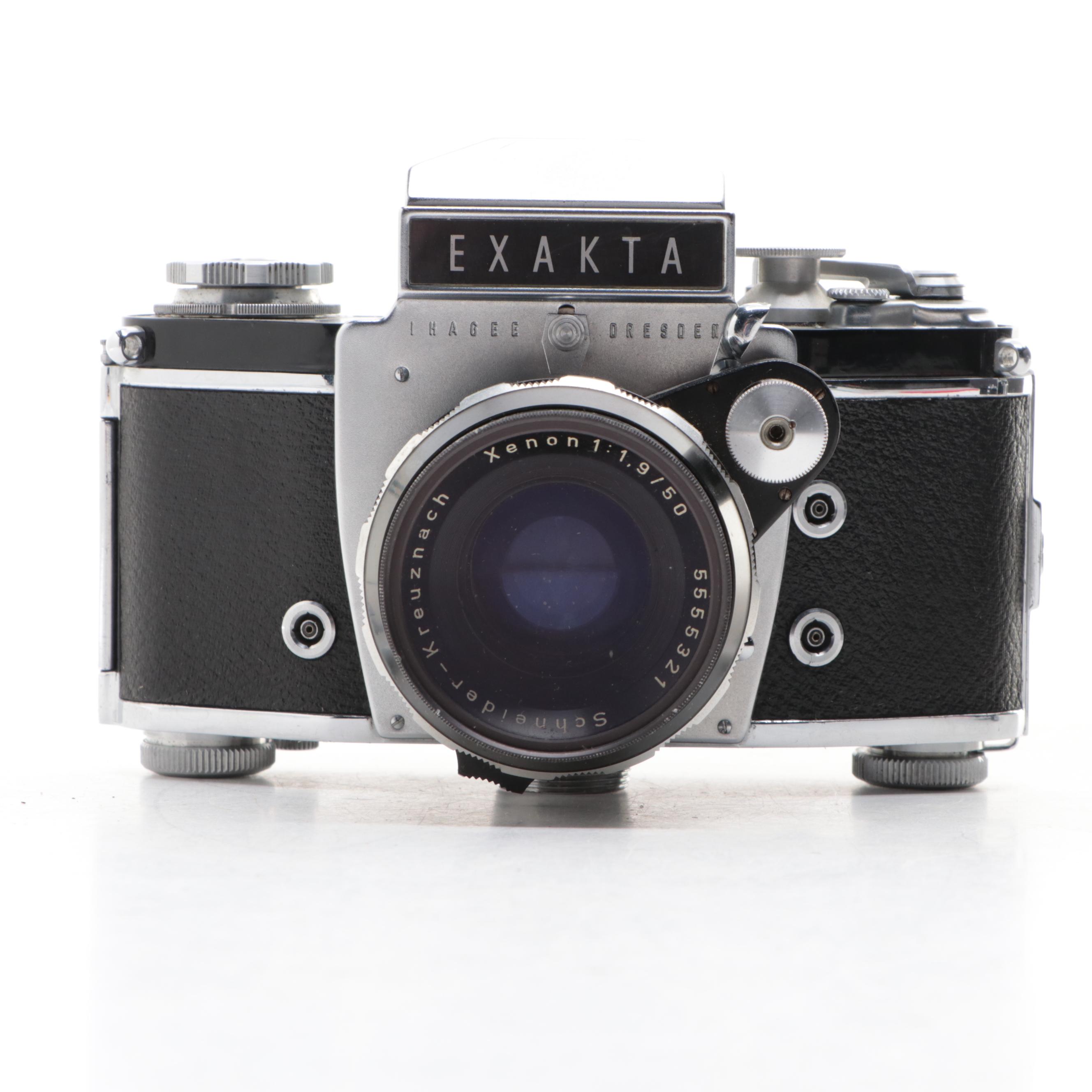 Ihagee Kamerawerk Exakta and Exakta VX 35 mm SLR Cameras, Mid-20th Century