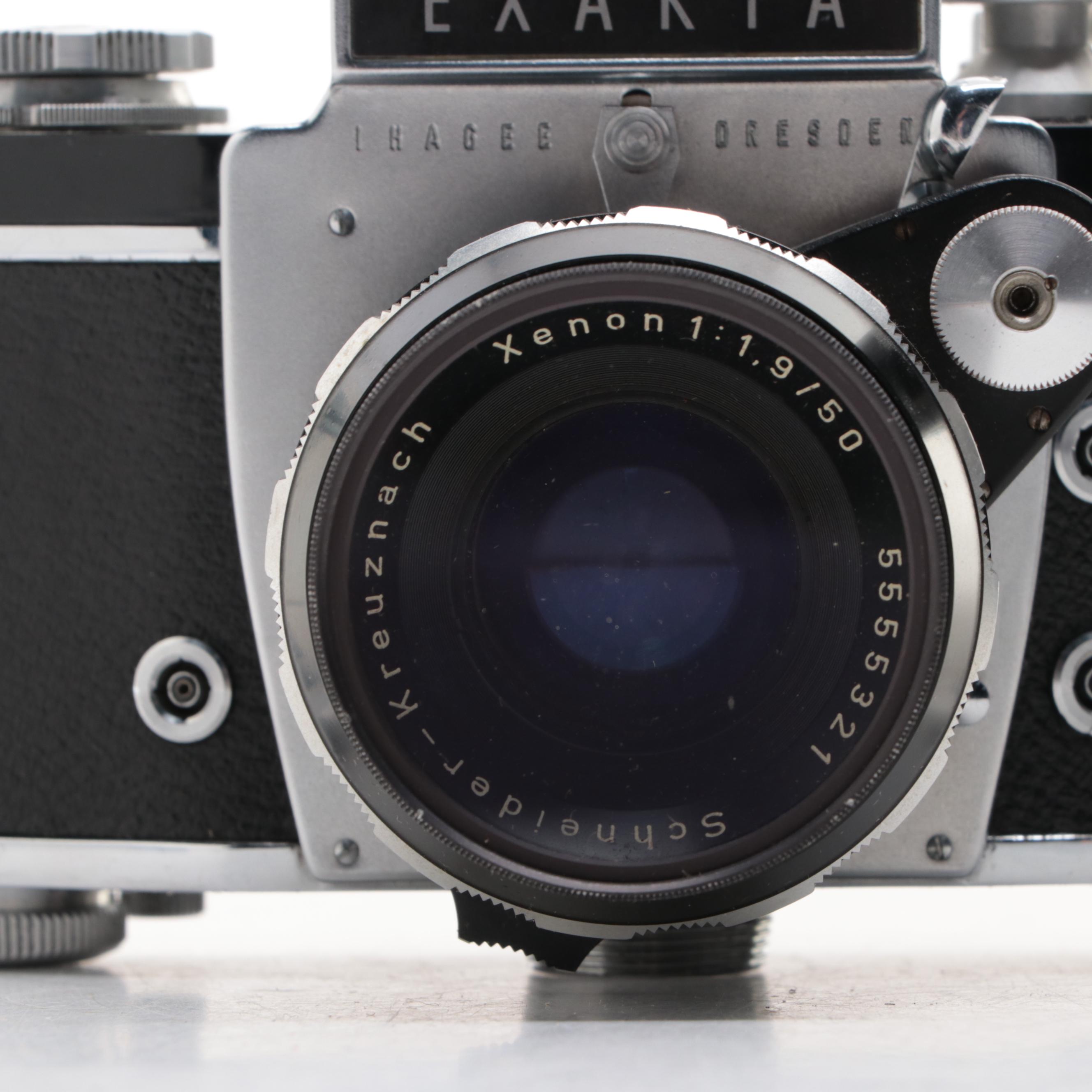 Ihagee Kamerawerk Exakta and Exakta VX 35 mm SLR Cameras, Mid-20th Century