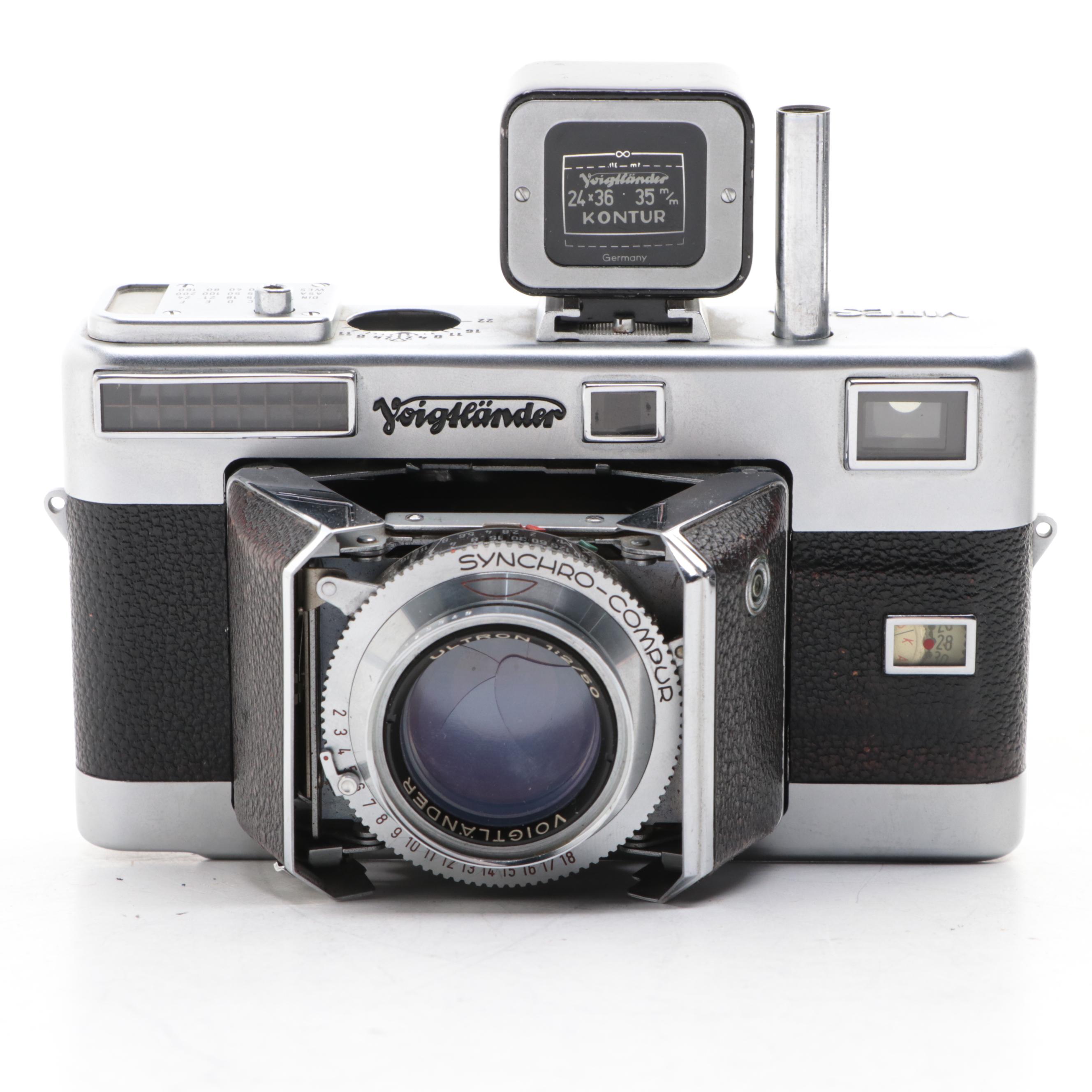 Voigtländer Vitessa 35 mm Rangefinder Cameras, Mid-20th Century