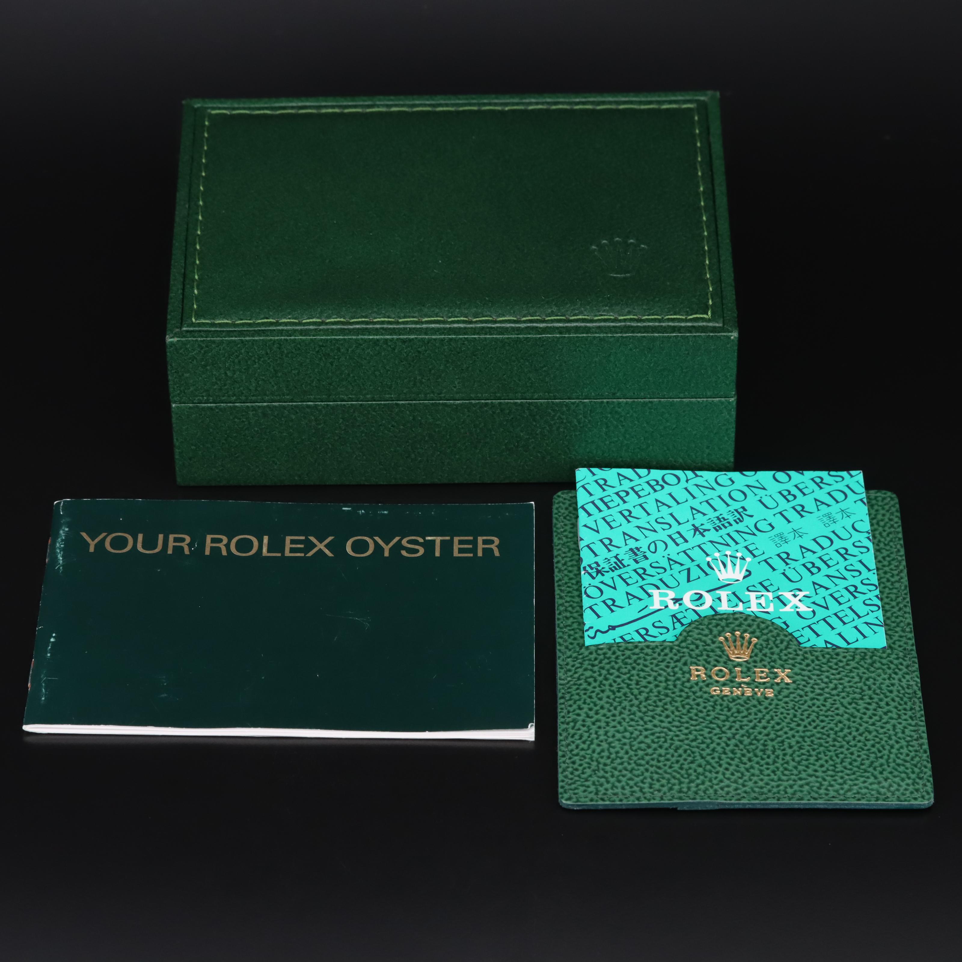 1975 Rolex Oyster Perpetual 14K Diamond Watch