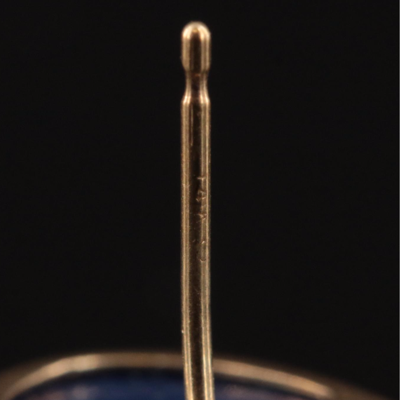 14K Lapis Lazuli Earrings