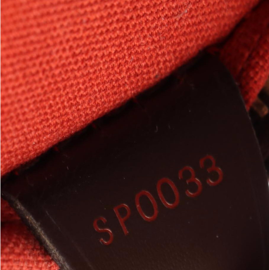 Louis Vuitton Nolita Handbag in Damier Ebene Canvas and leather