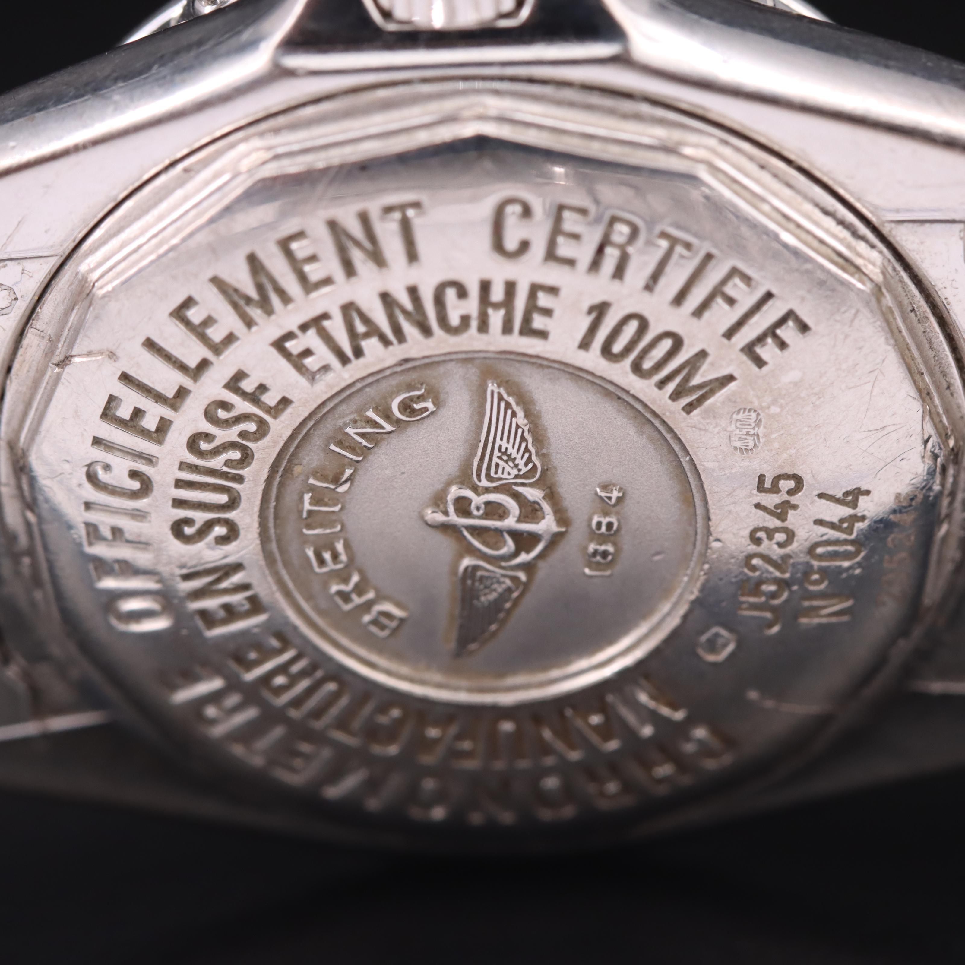 18k Breitling Callistino Mother-of-Pearl and Diamond Watch