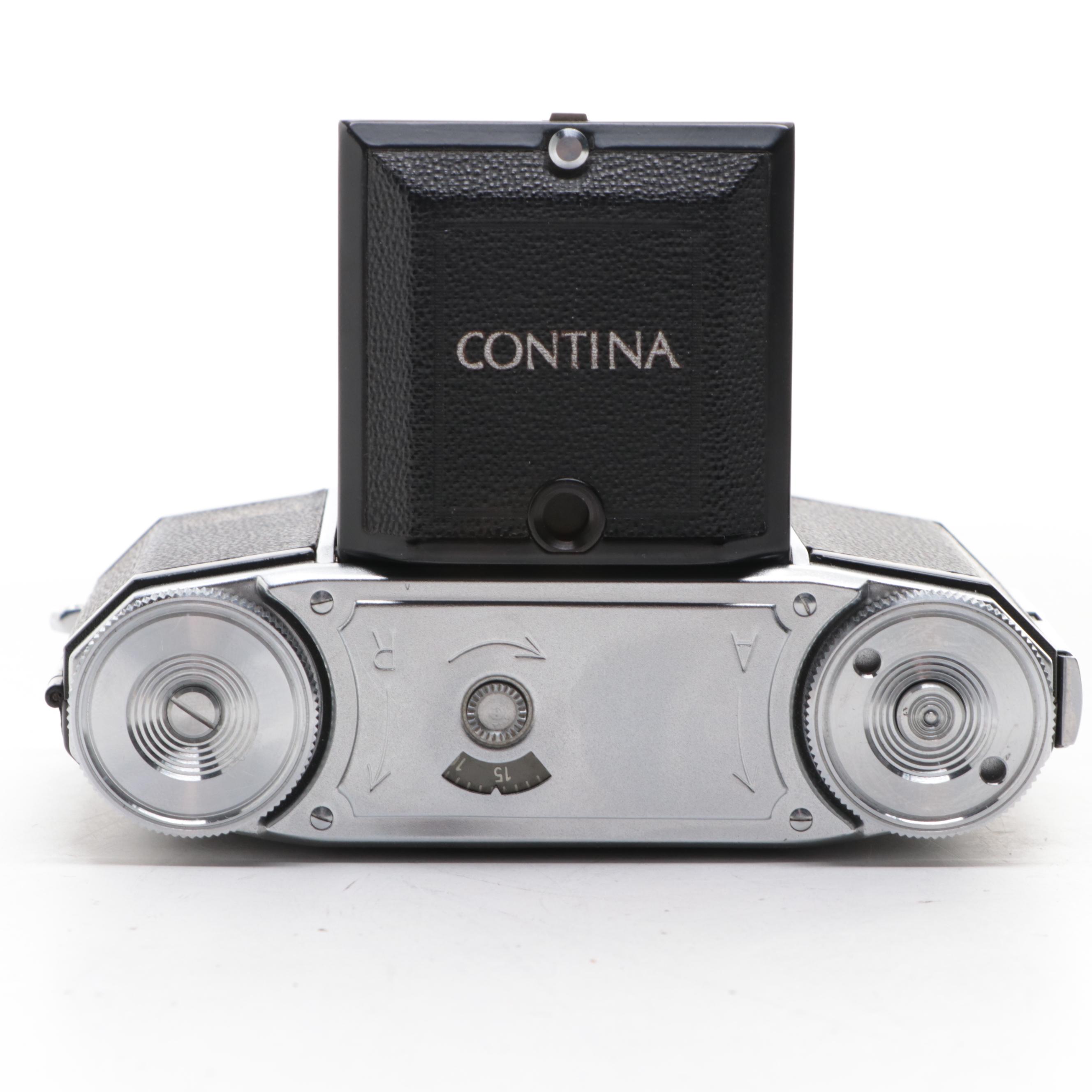 Zeiss Contessa and Contina Folding Rangefinder Cameras, Mid-20th Century