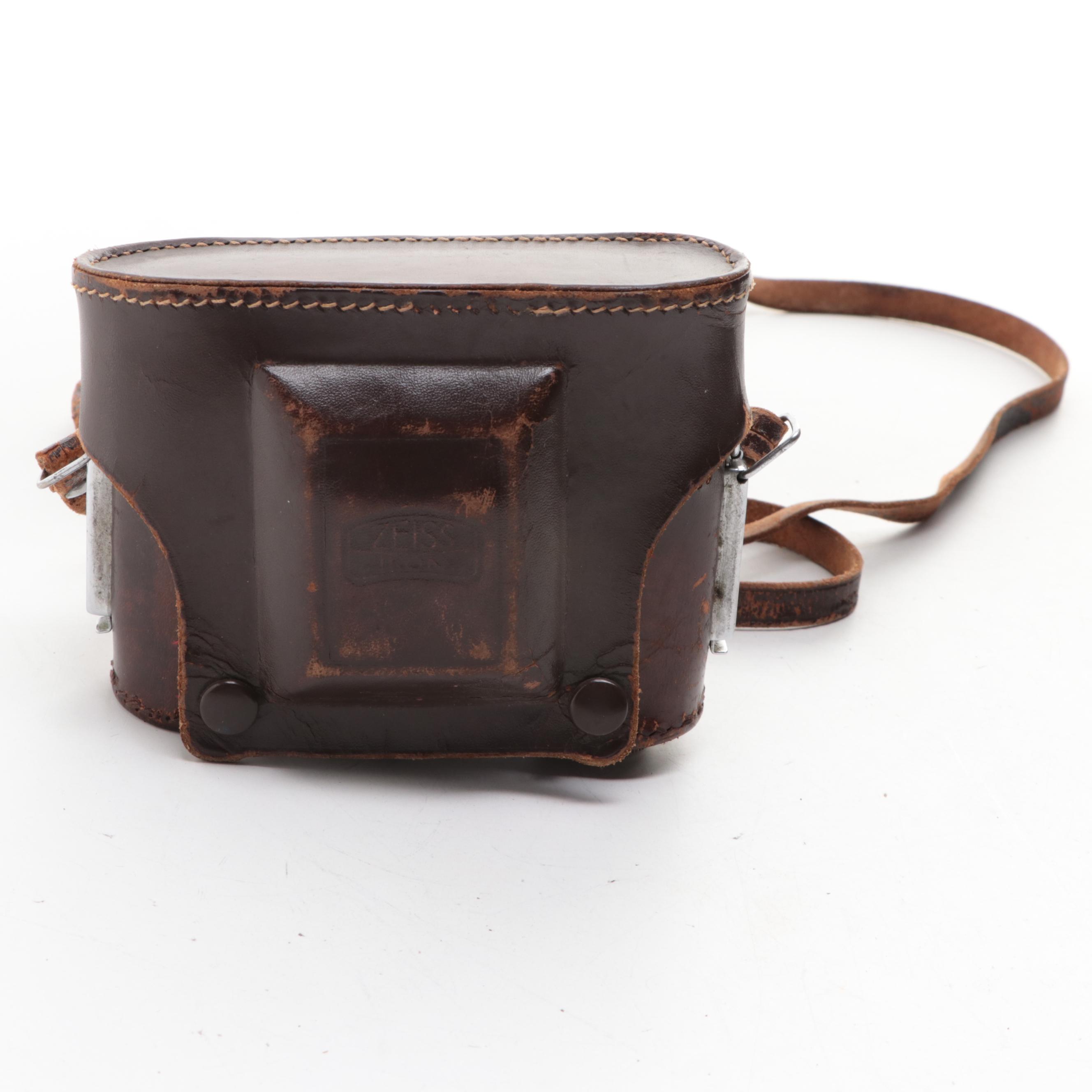 Zeiss Contessa and Contina Folding Rangefinder Cameras, Mid-20th Century