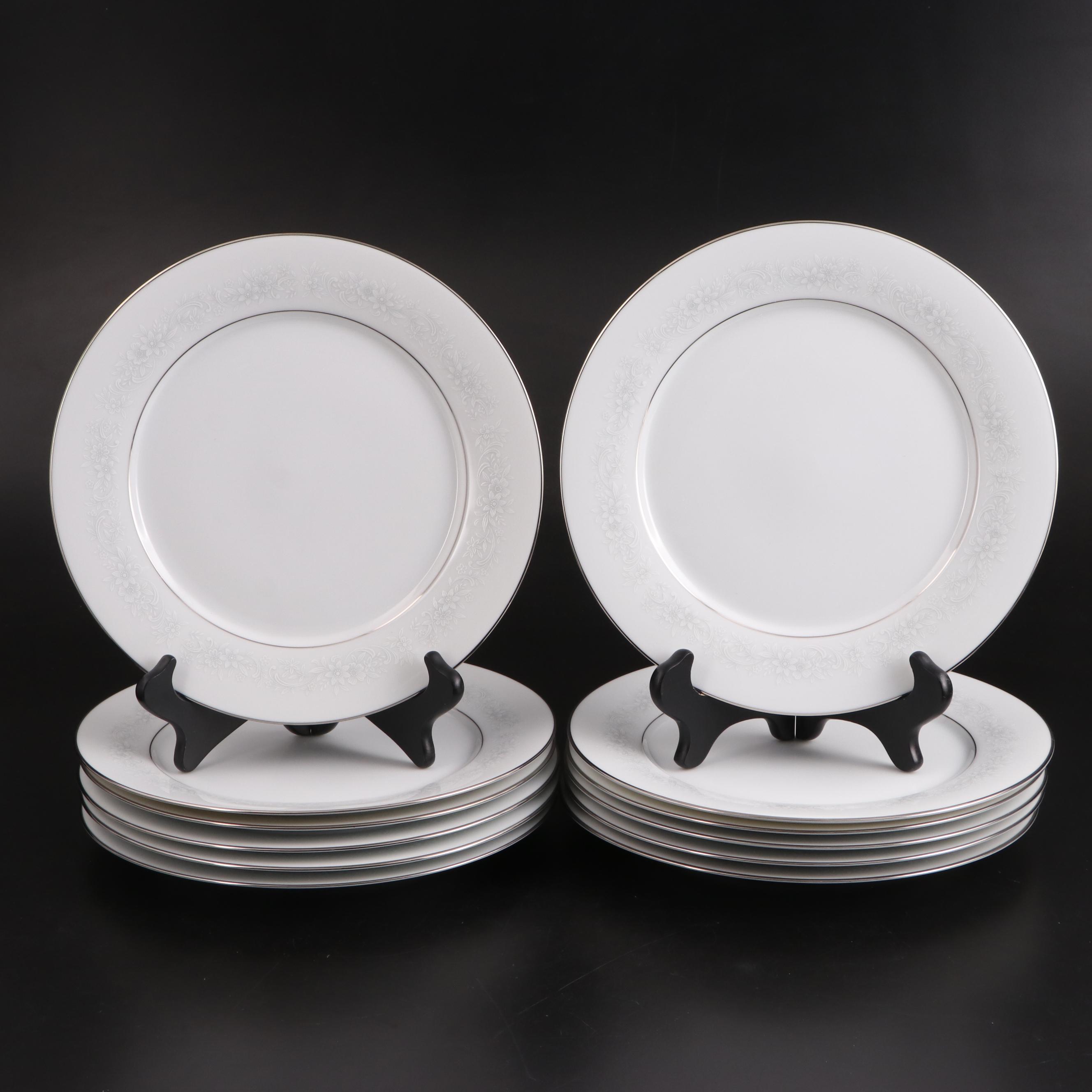 Noritake "Cumberland" Porcelain Dinnerware and Serveware, Late 20th Century