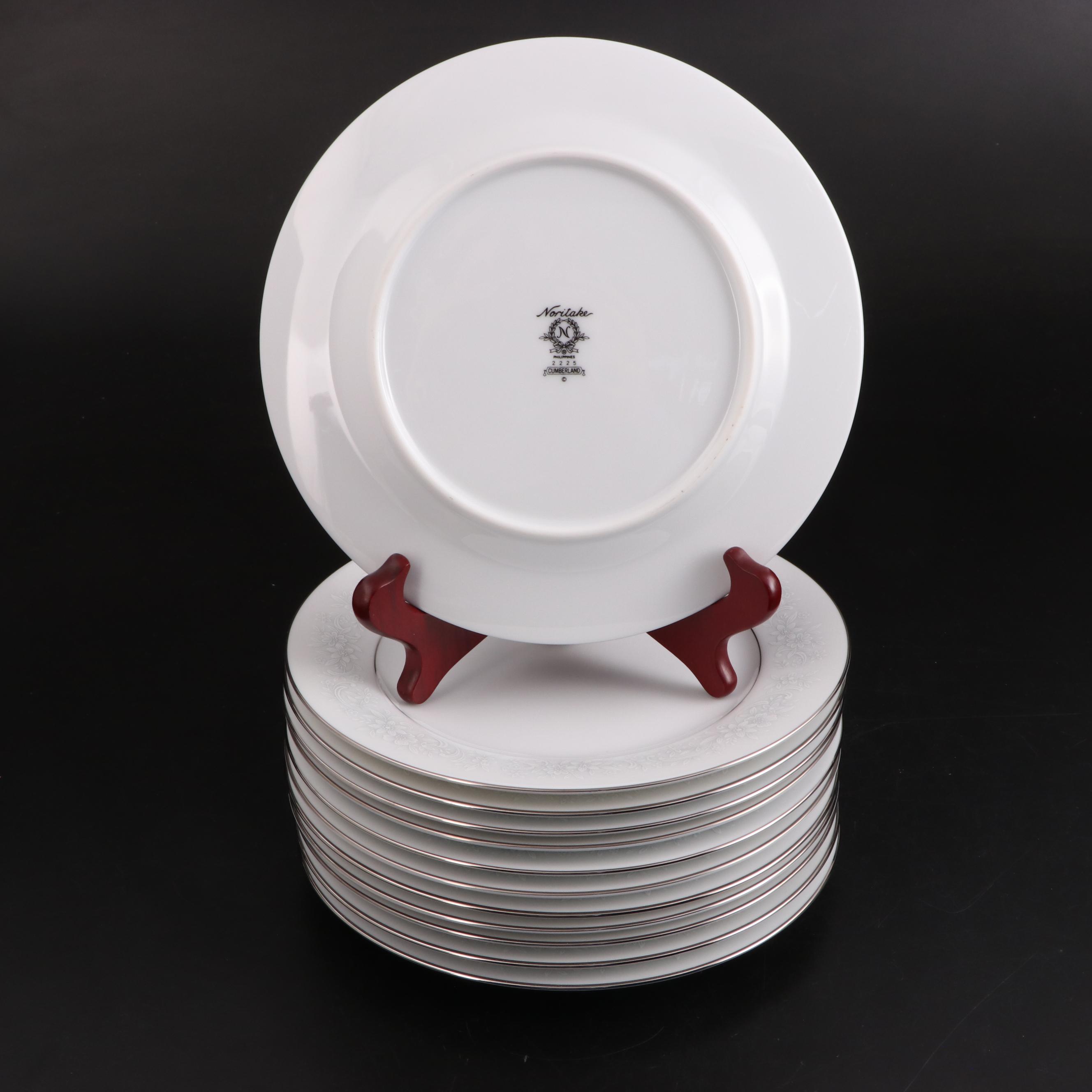 Noritake "Cumberland" Porcelain Dinnerware and Serveware, Late 20th Century