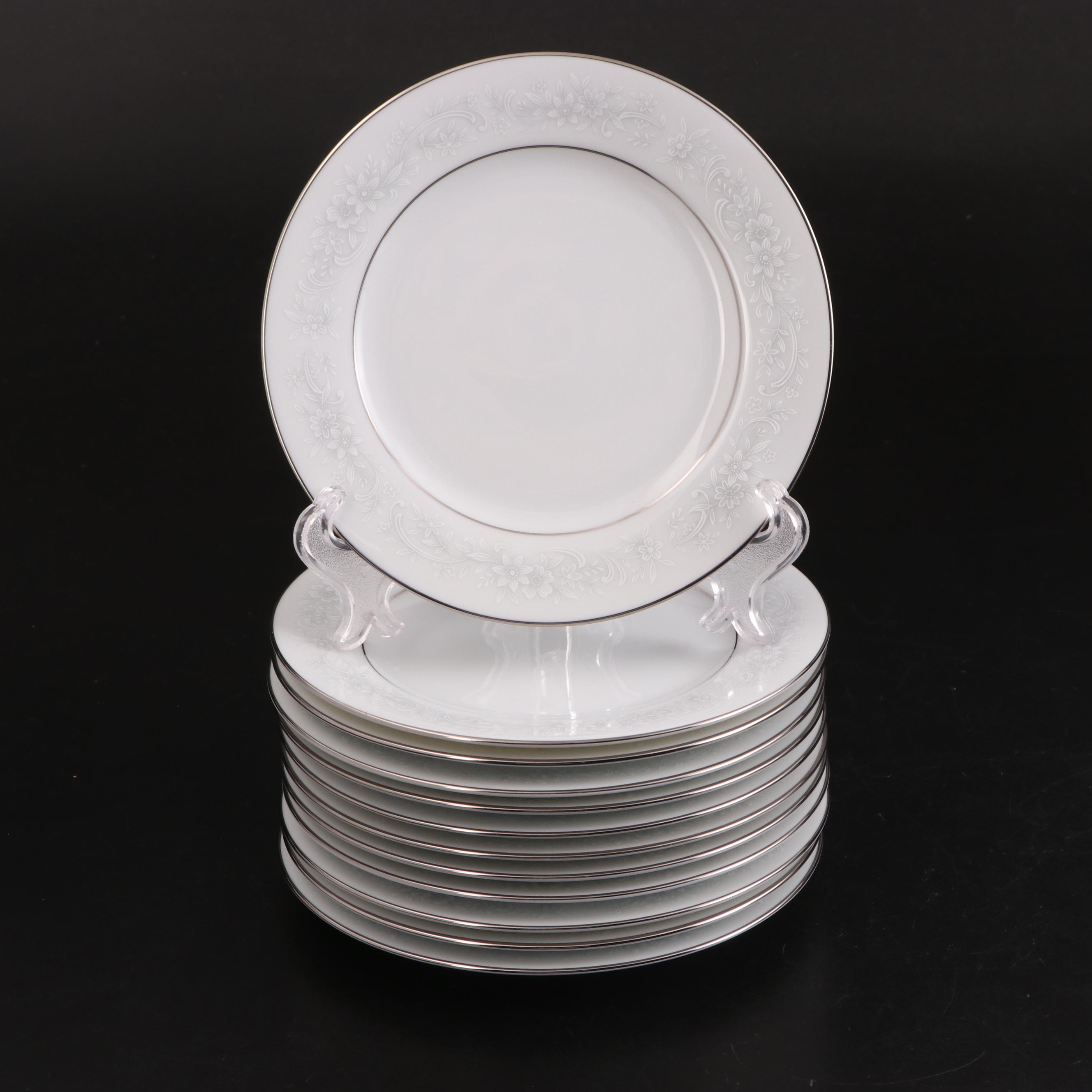 Noritake "Cumberland" Porcelain Dinnerware and Serveware, Late 20th Century