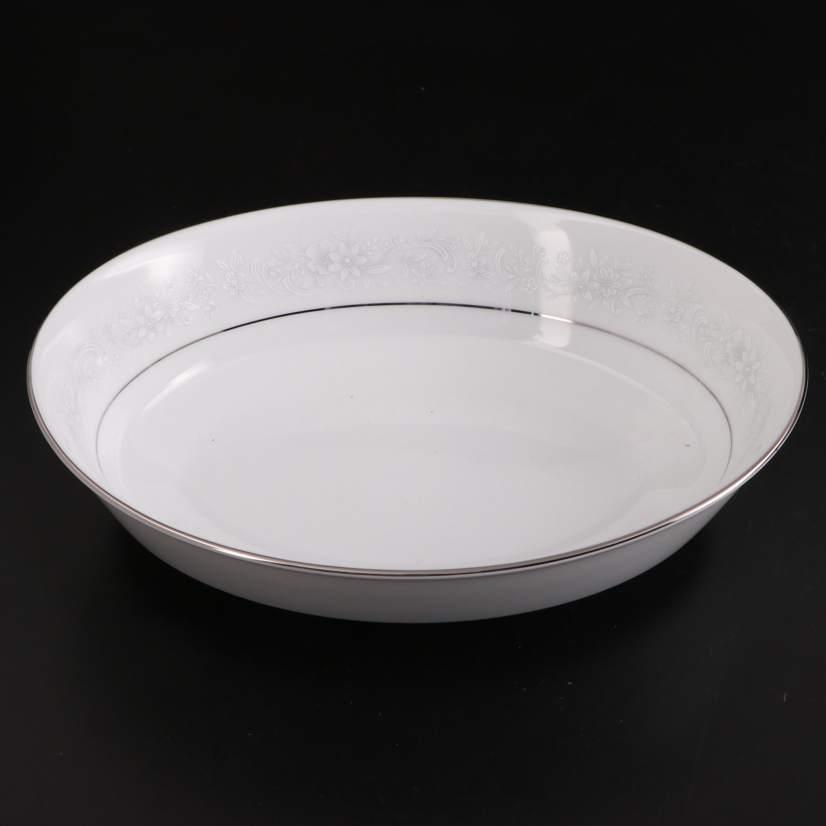 Noritake "Cumberland" Porcelain Dinnerware and Serveware, Late 20th Century