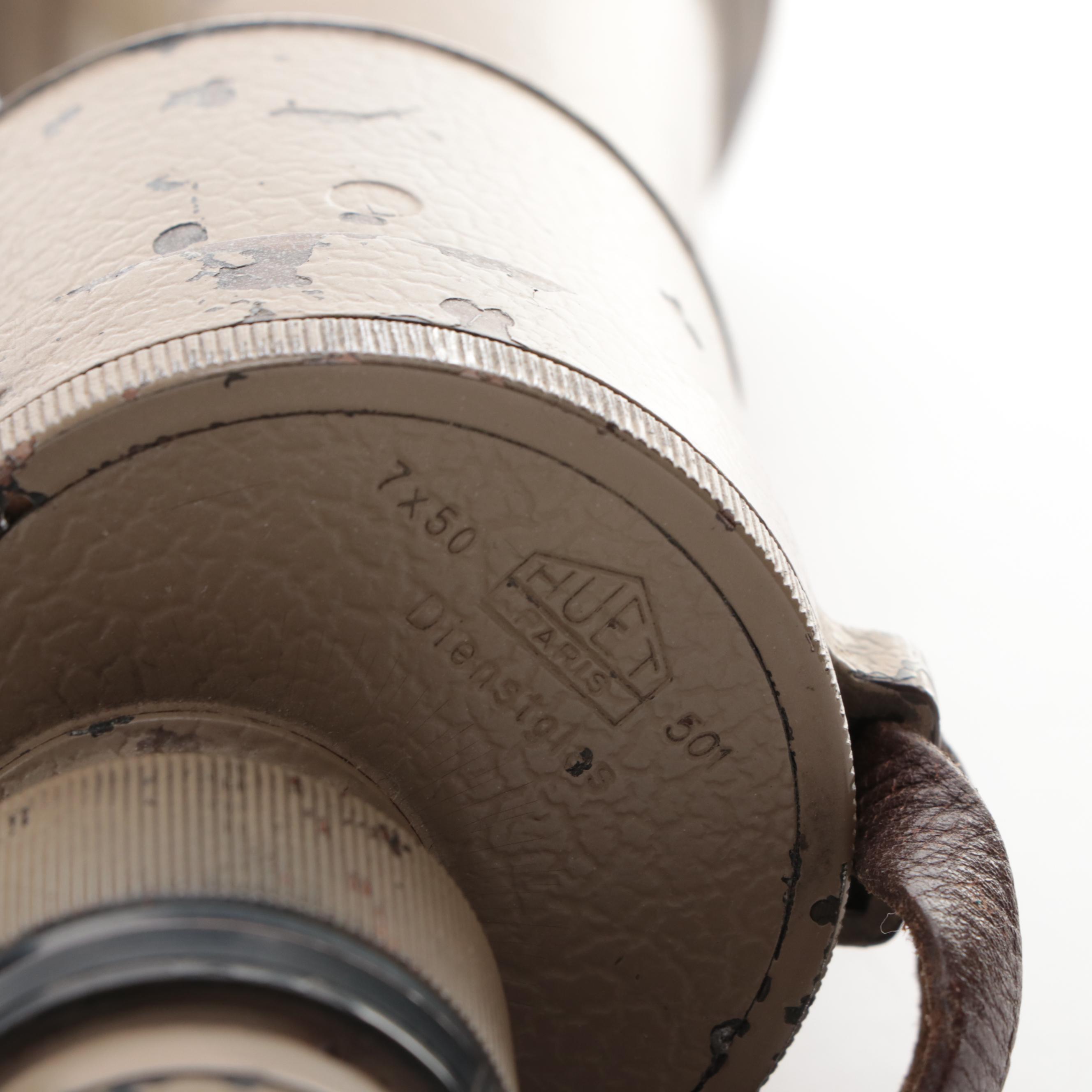 Huet for German Military WWII Era Binoculars