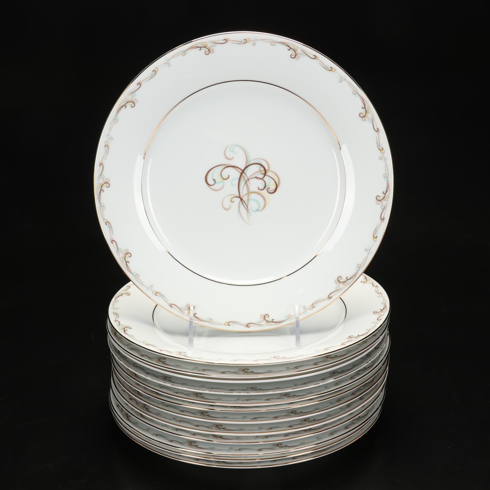 Noritake "Esteem" Porcelain Dinnerware, 1953-1960
