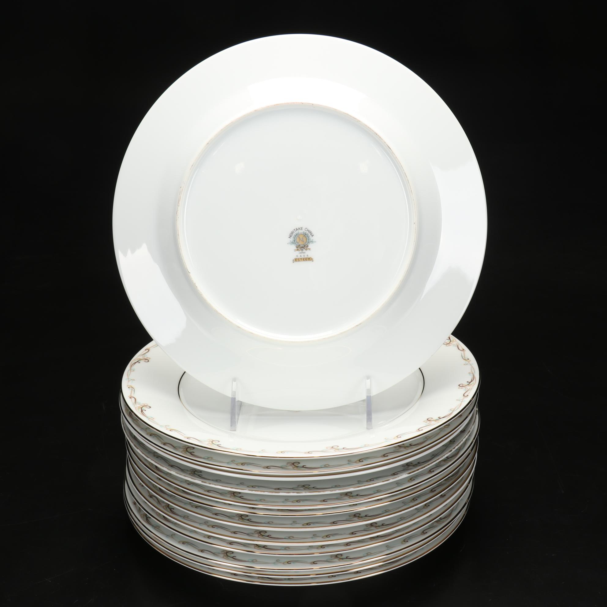 Noritake "Esteem" Porcelain Dinnerware, 1953-1960