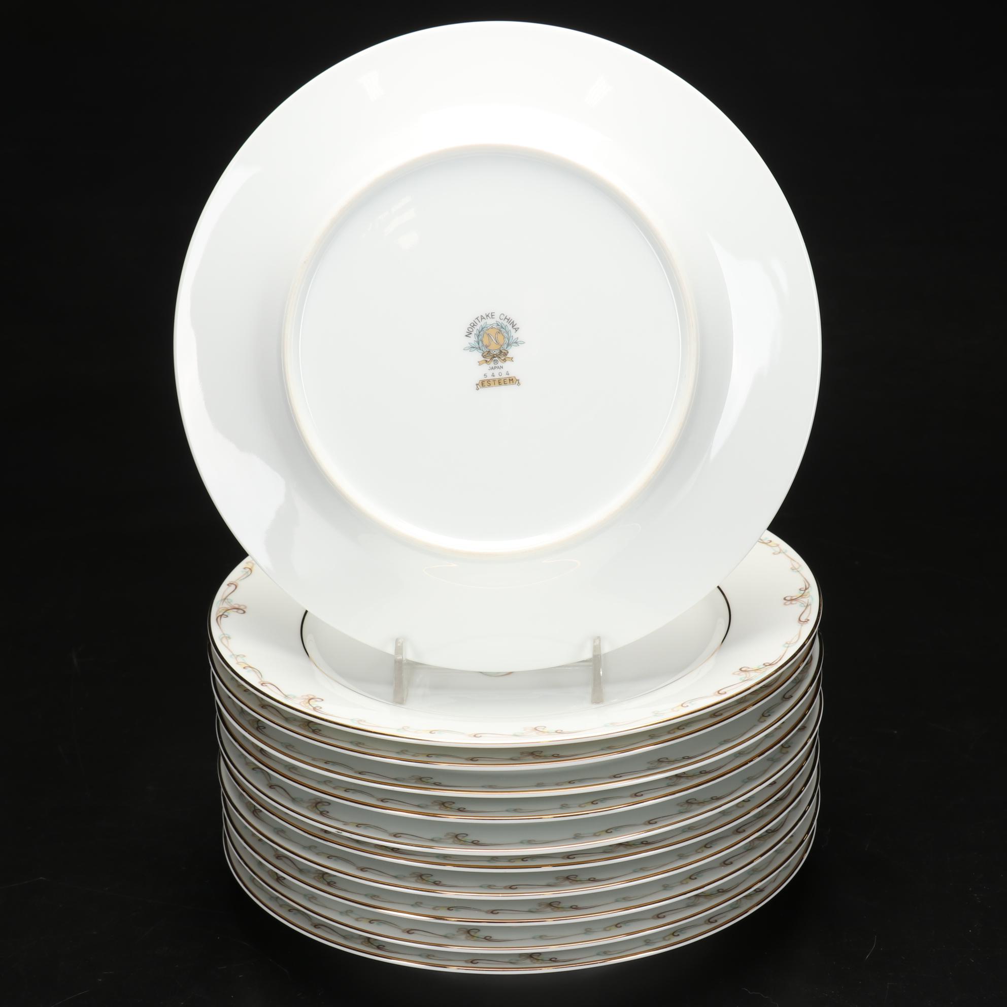Noritake "Esteem" Porcelain Dinnerware, 1953-1960