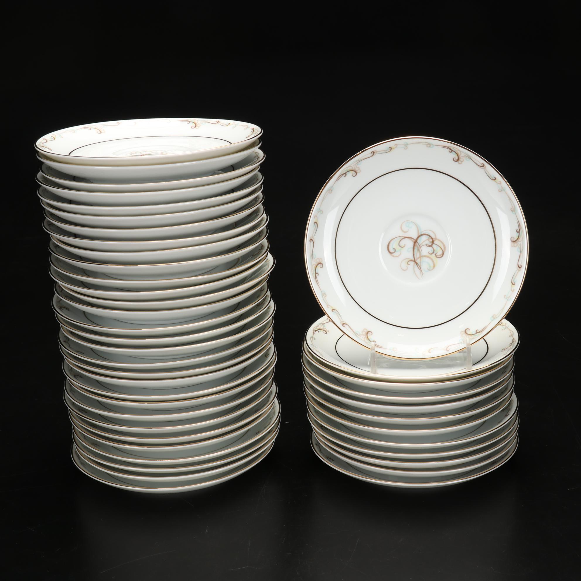 Noritake "Esteem" Porcelain Dinnerware, 1953-1960