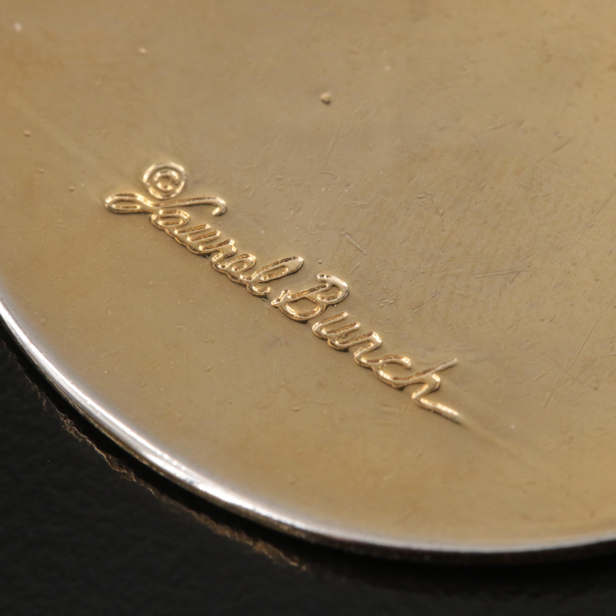 Laurel Burch Enamel Cloisonné Fan Earrings