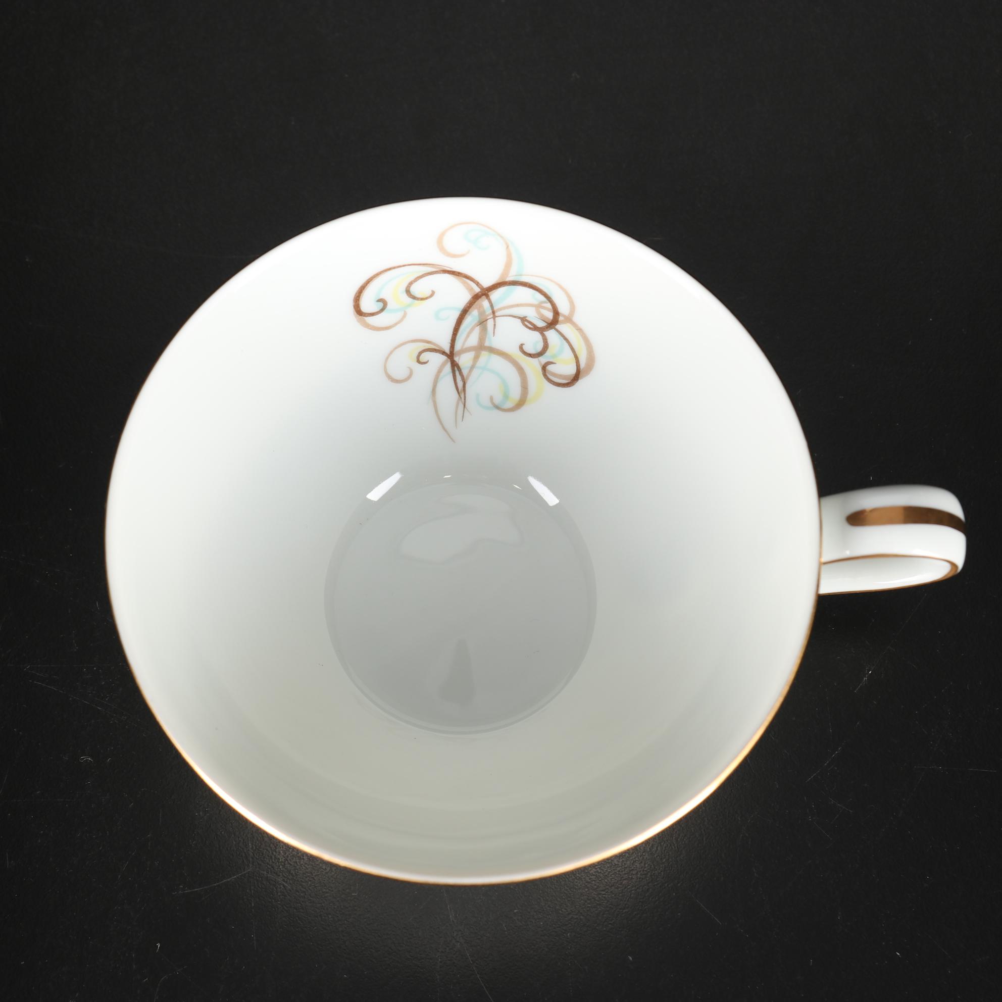 Noritake "Esteem" Porcelain Dinnerware, 1953-1960