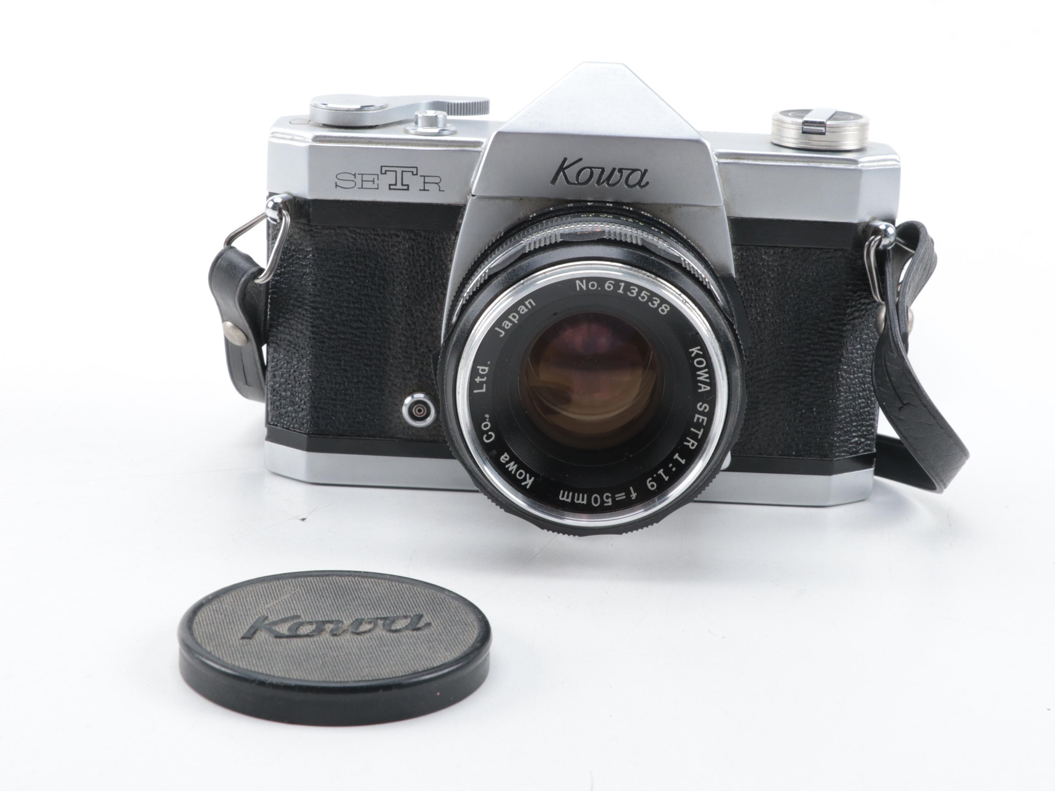 Praktica, Ricoh and Kowa 35 mm SLR Cameras, Mid to Late 20th Century