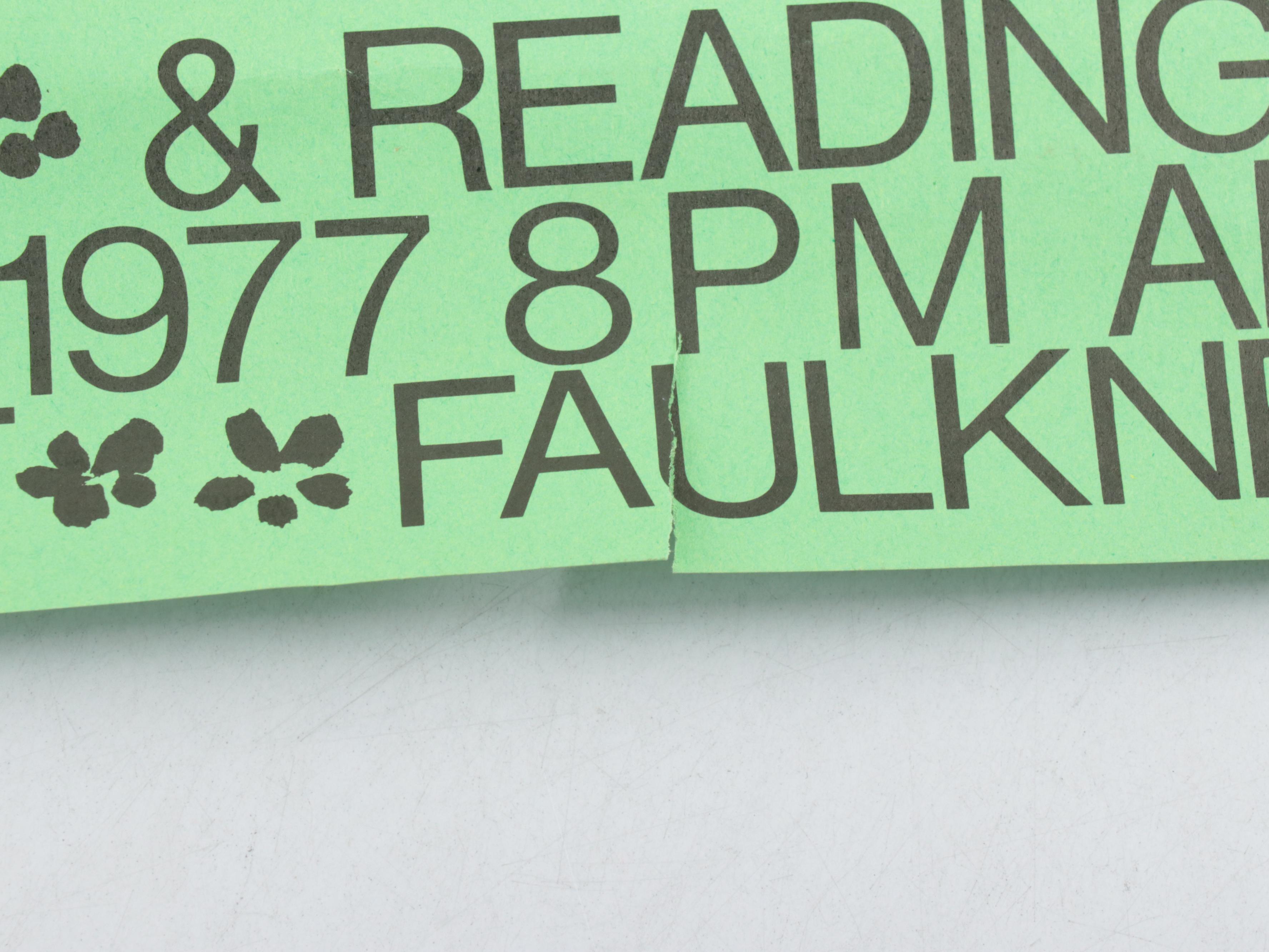 First Edition "The Outrageous Life of Henry Faulkner" with Opera House Poster