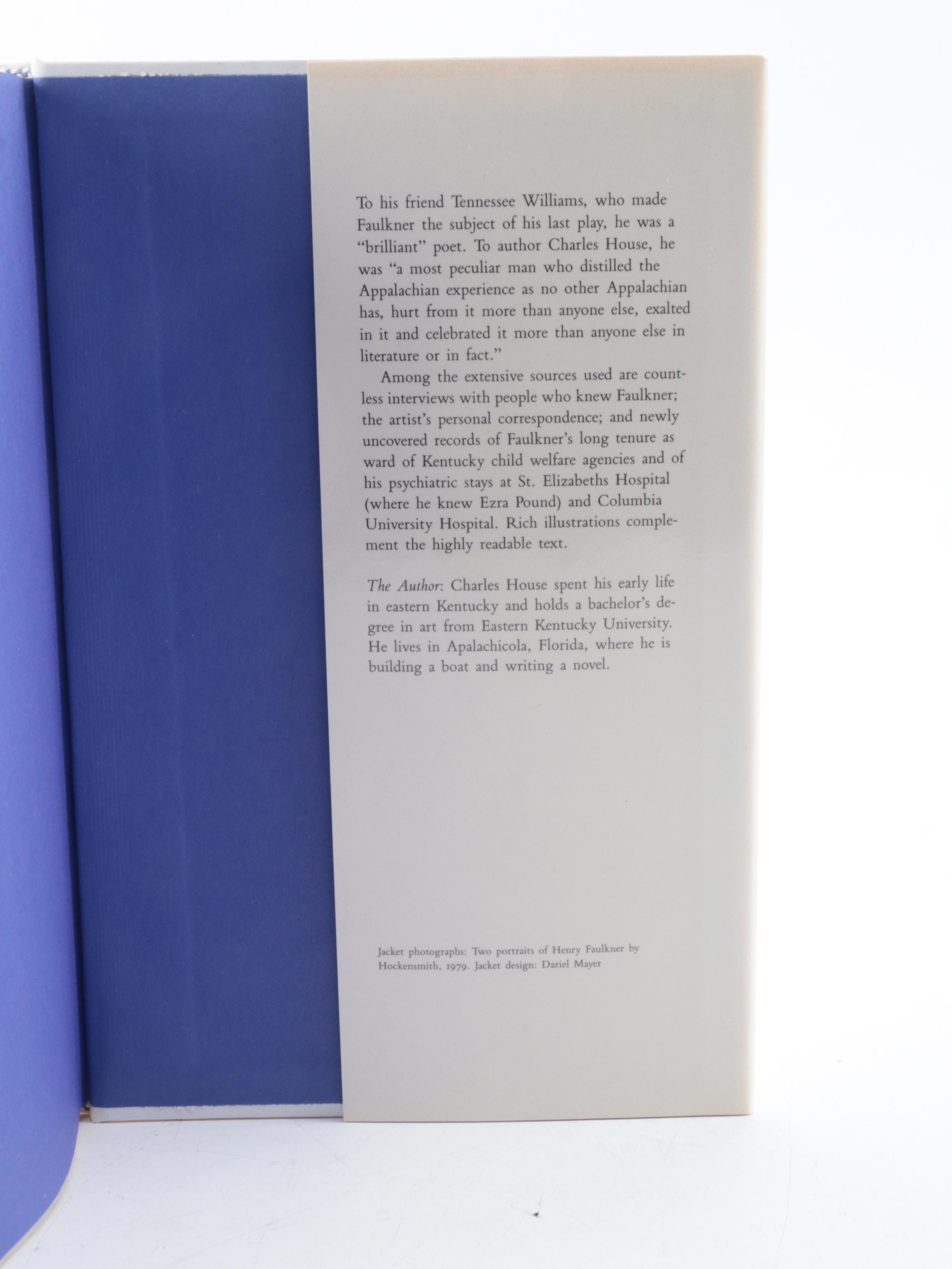 First Edition "The Outrageous Life of Henry Faulkner" with Opera House Poster