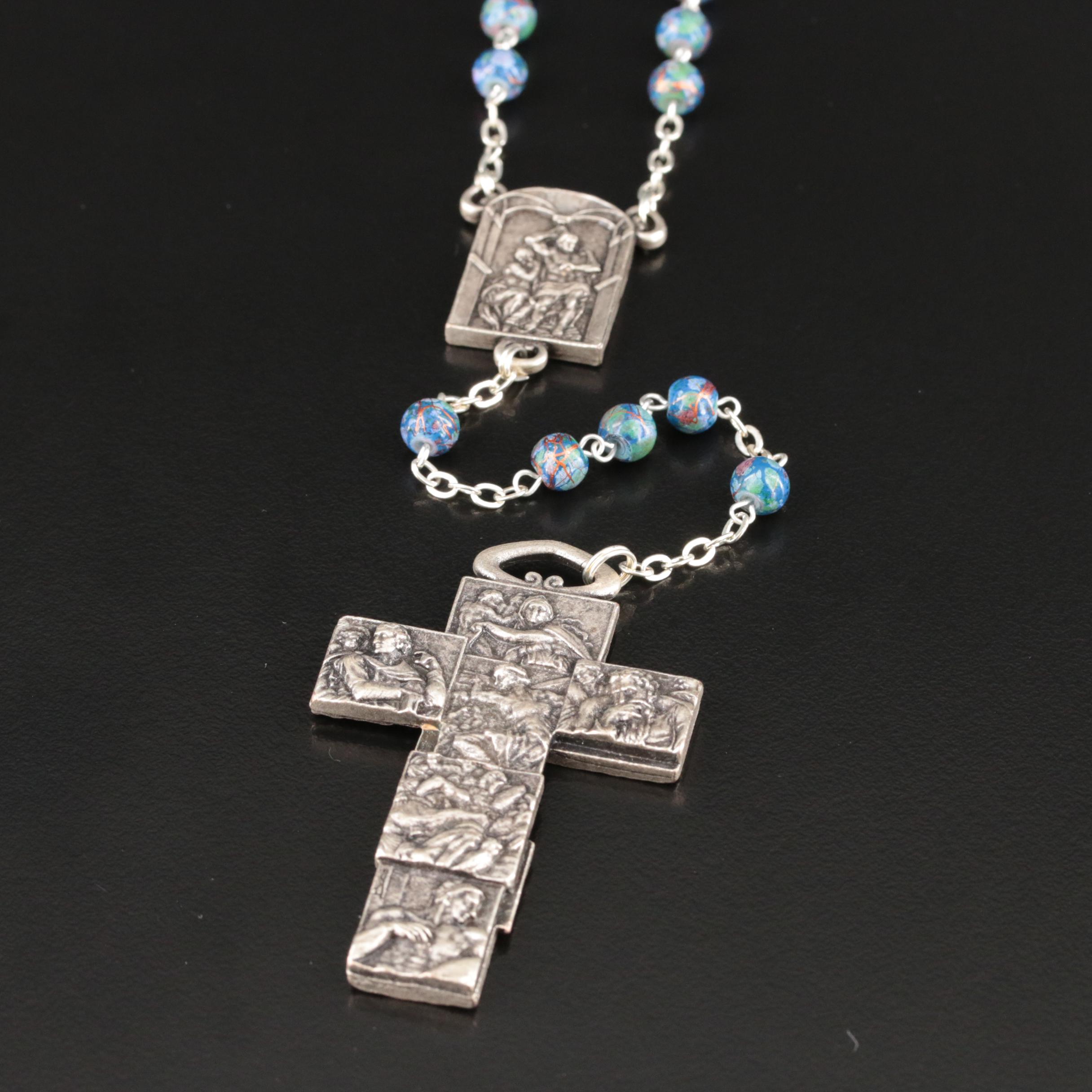 Ghirelli Rosary Featuring Sistine Chapel Imagery