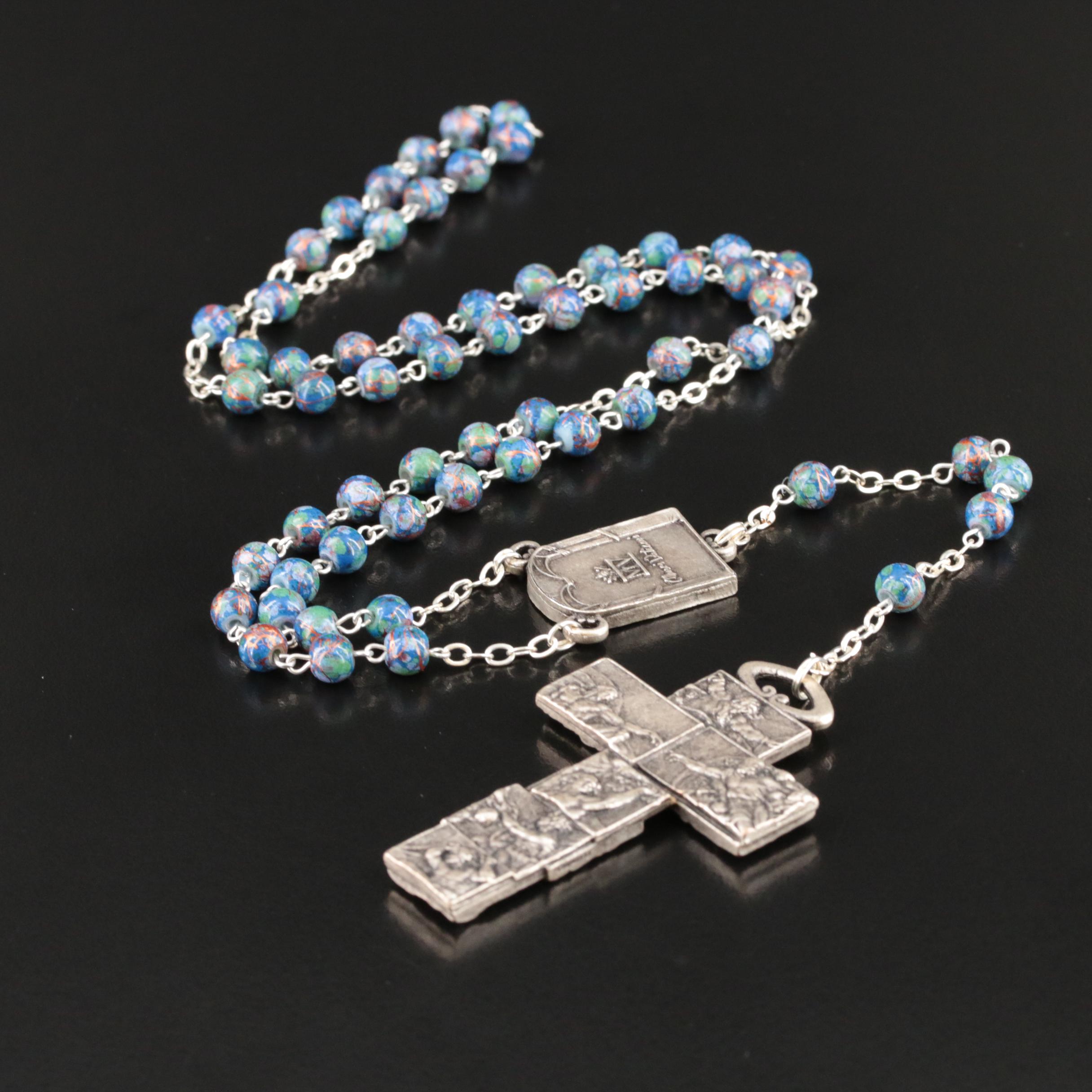 Ghirelli Rosary Featuring Sistine Chapel Imagery