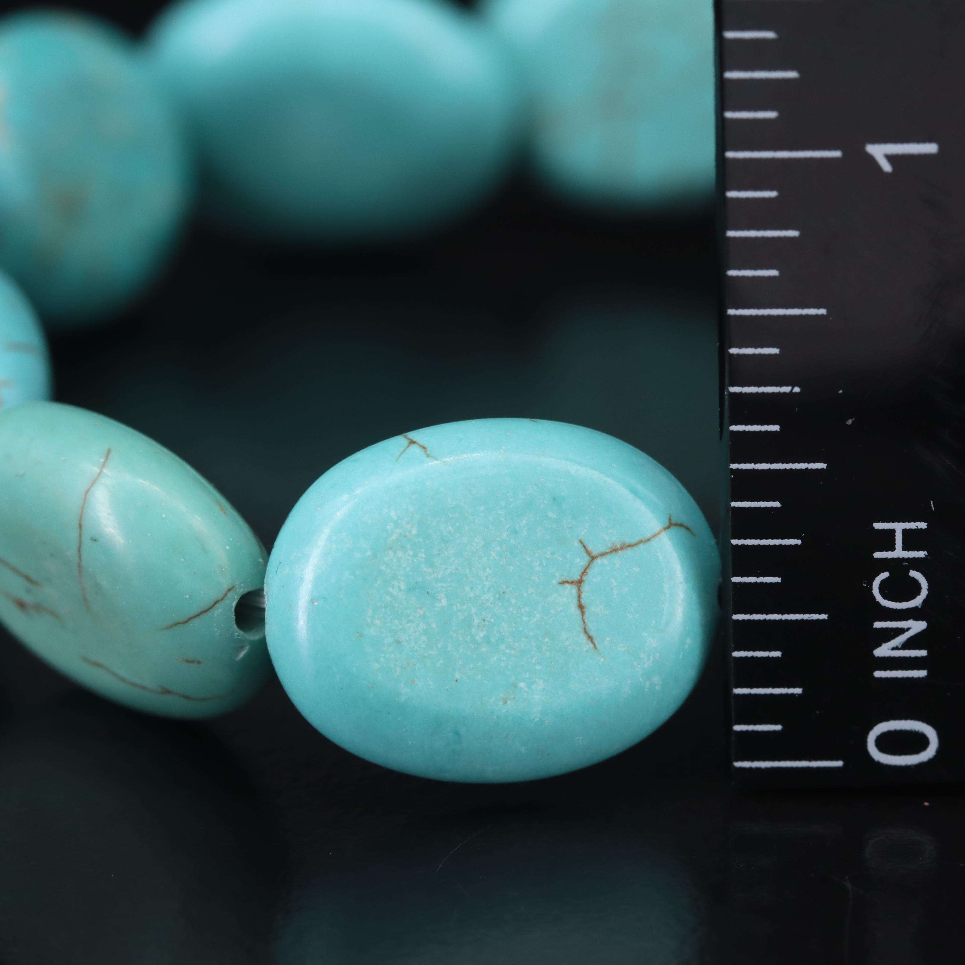 Magnesite Beaded Bracelet